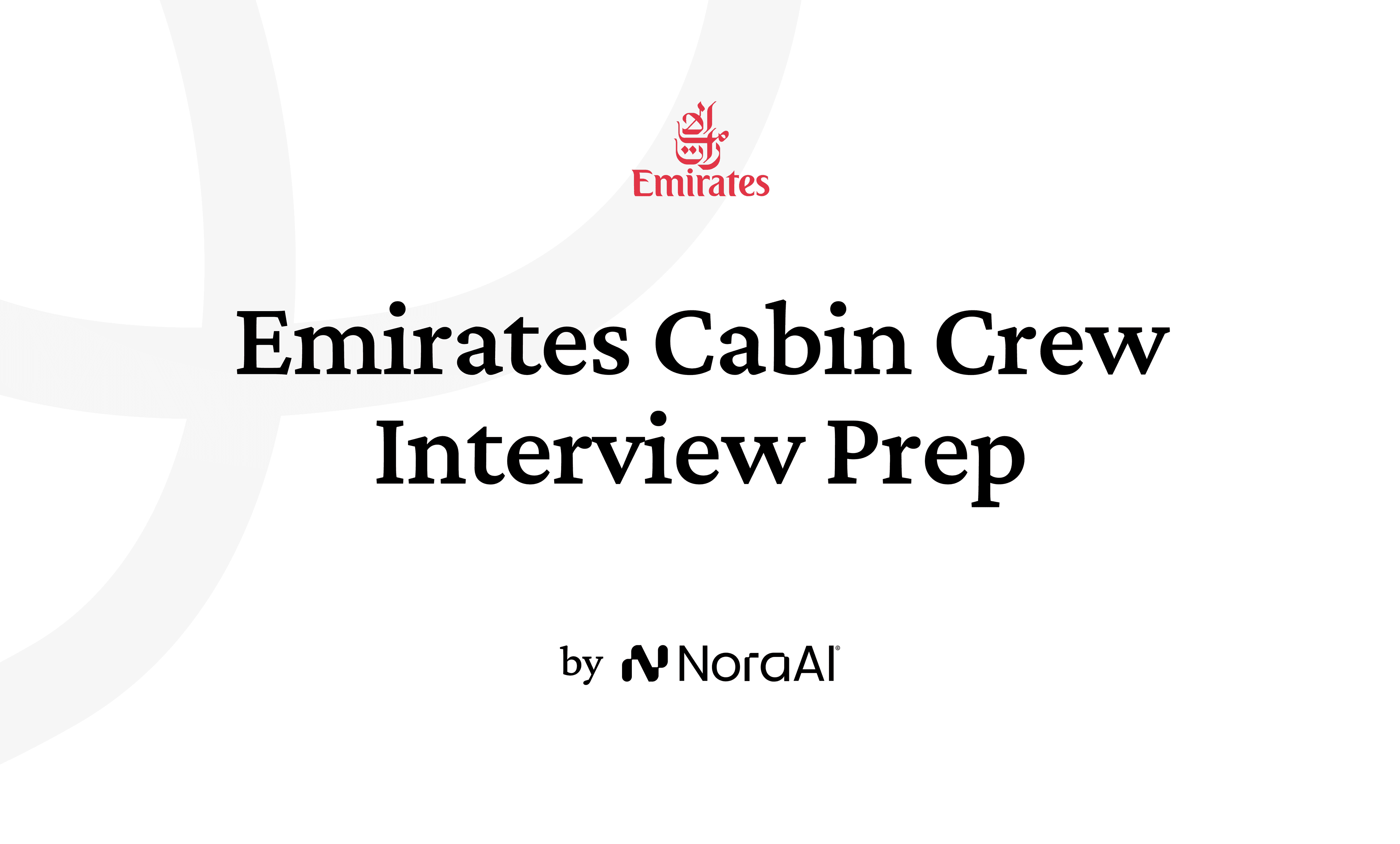 Emirates Cabin Crew Interview Logo