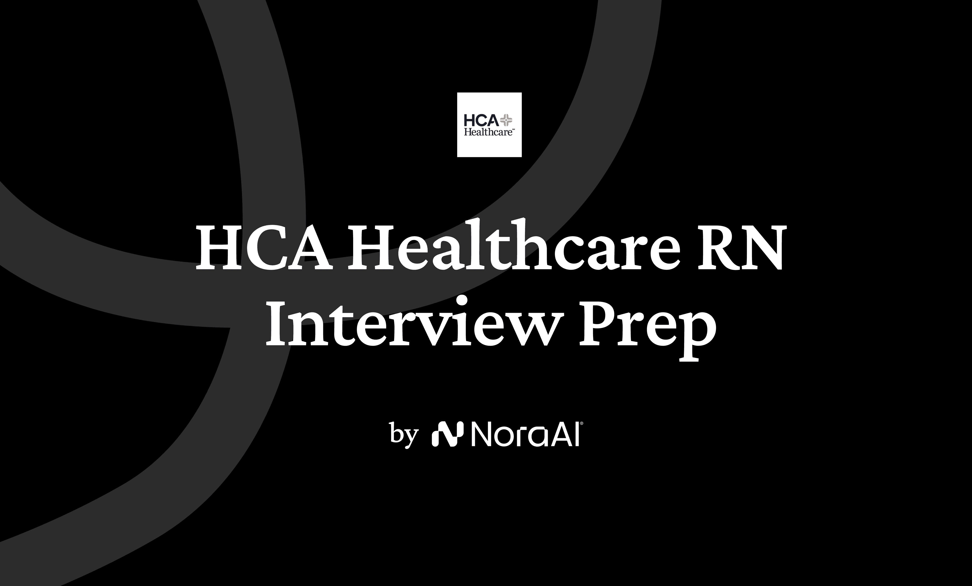 HCA Healthcare RN Interview logo