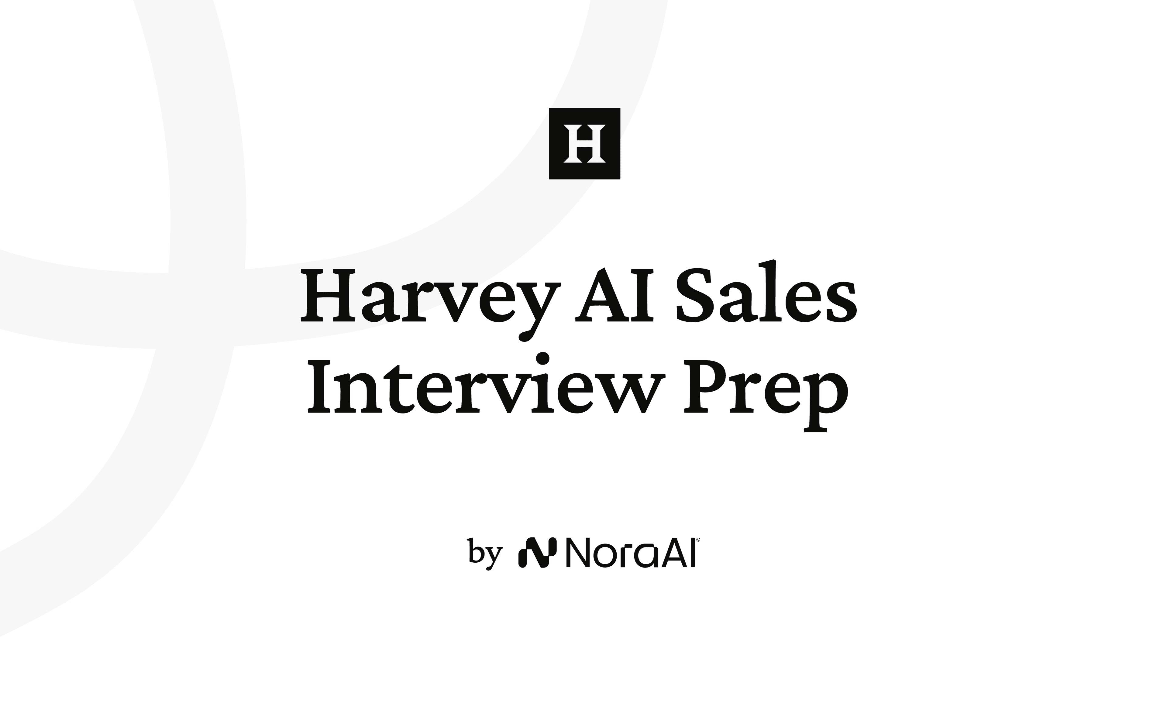 Harvey AI Sales Interview logo