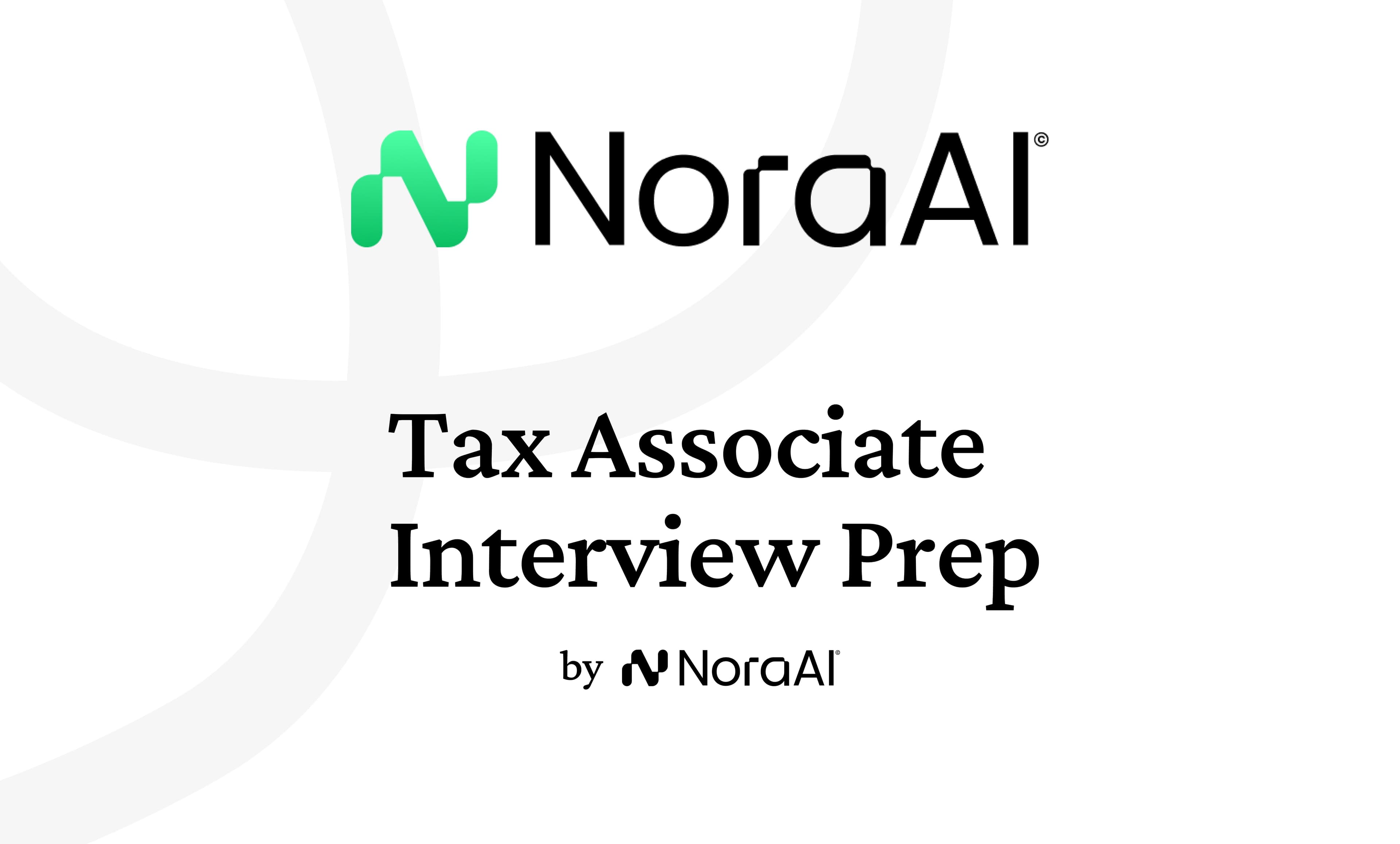 Tax Associate Interview Questions: Process + Preparation