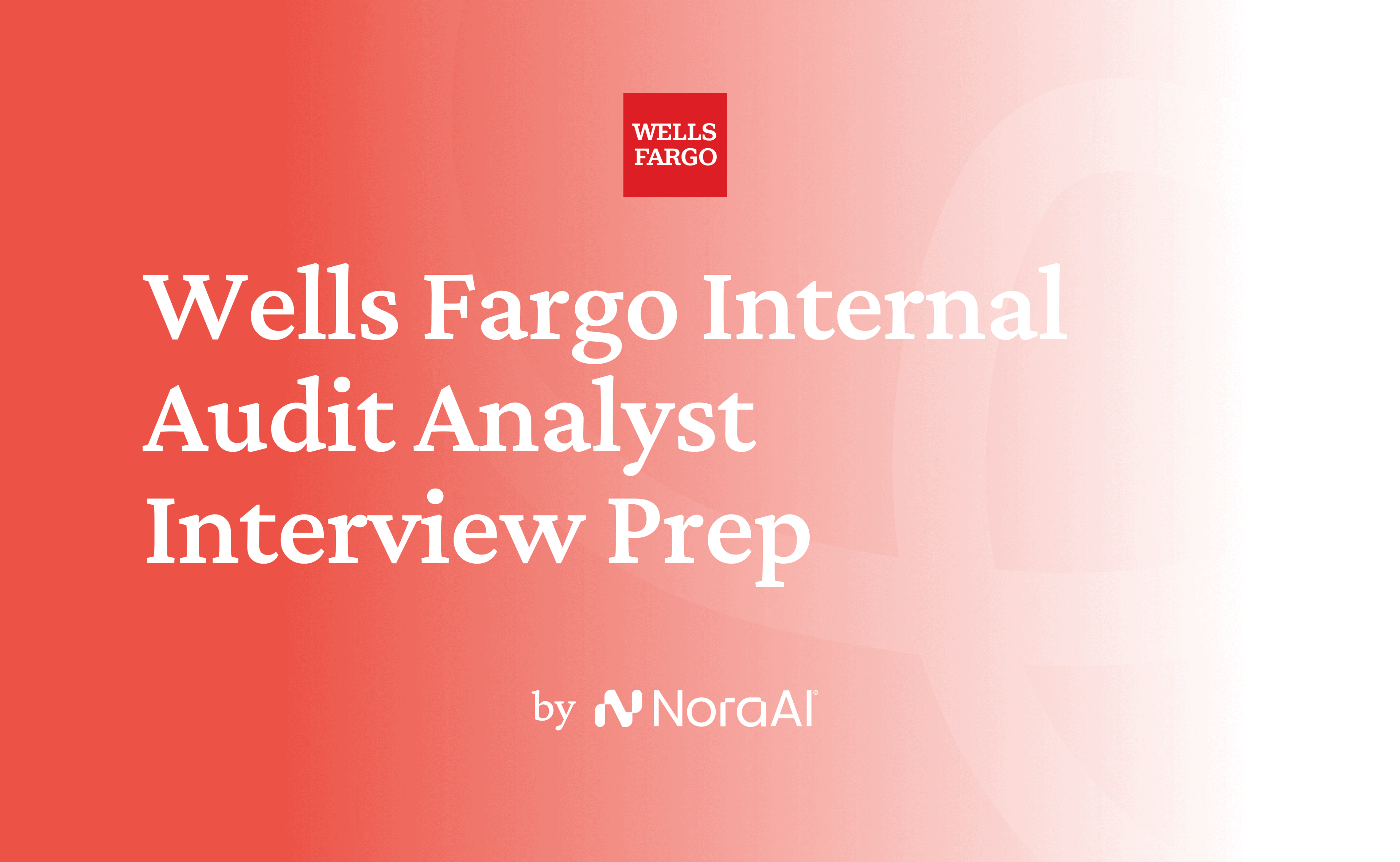 Wells Fargo Internal Audit Analyst Interview Logo 