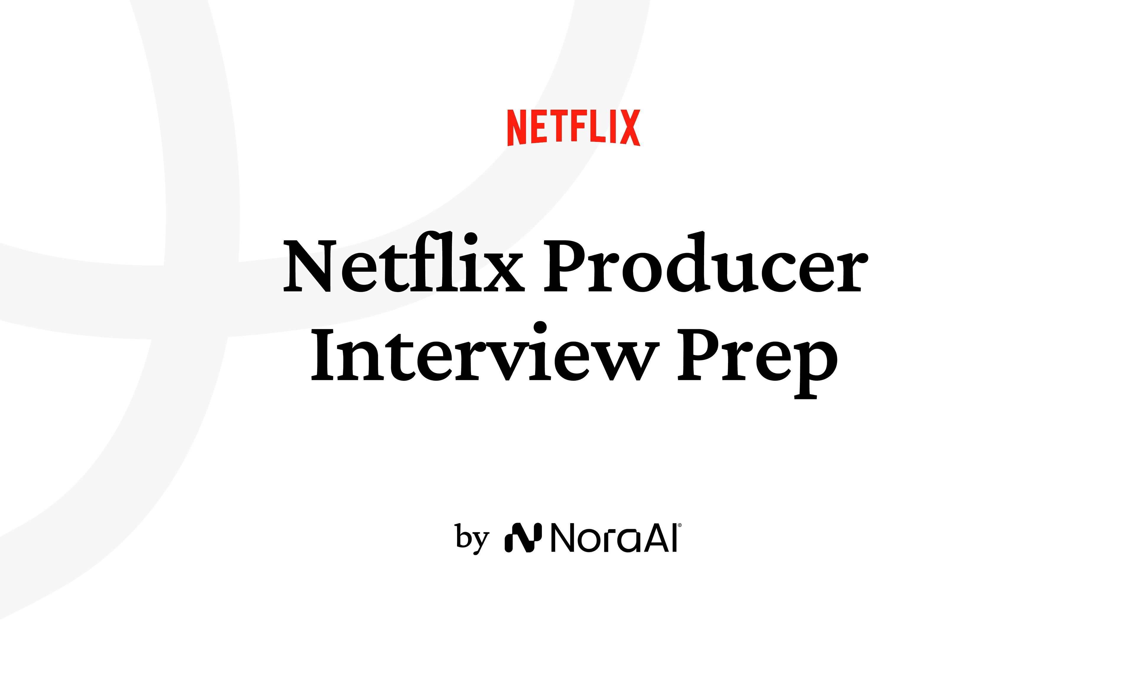 Netflix Producer Interview Logo