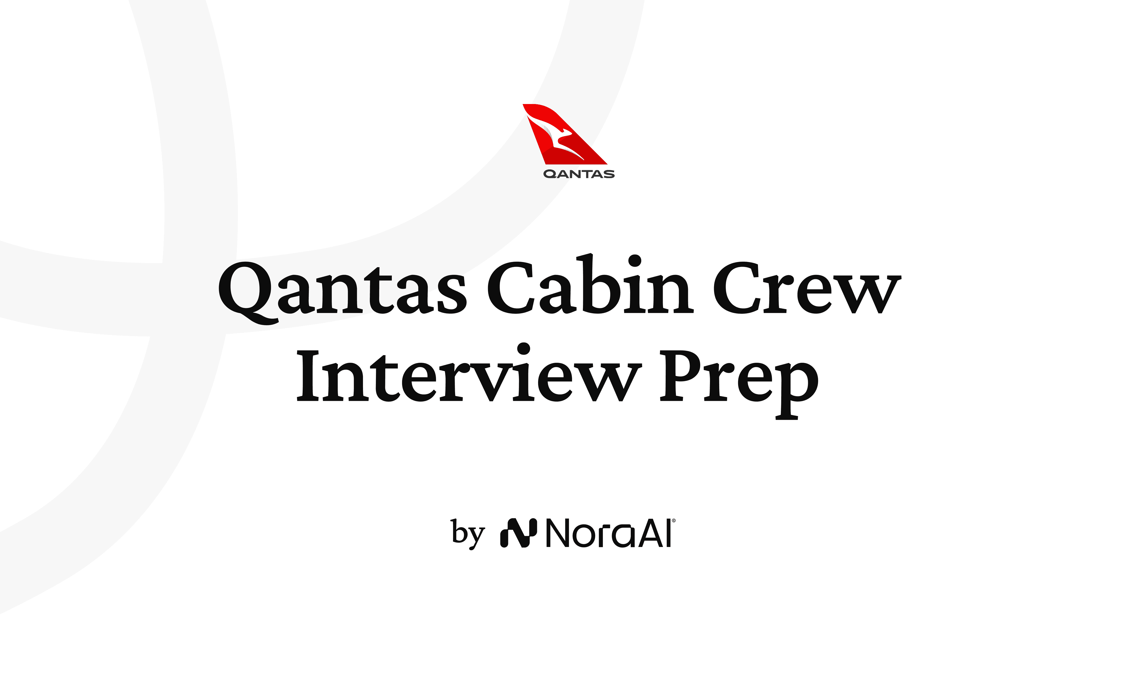 Qantas Cabin Crew Interview logo