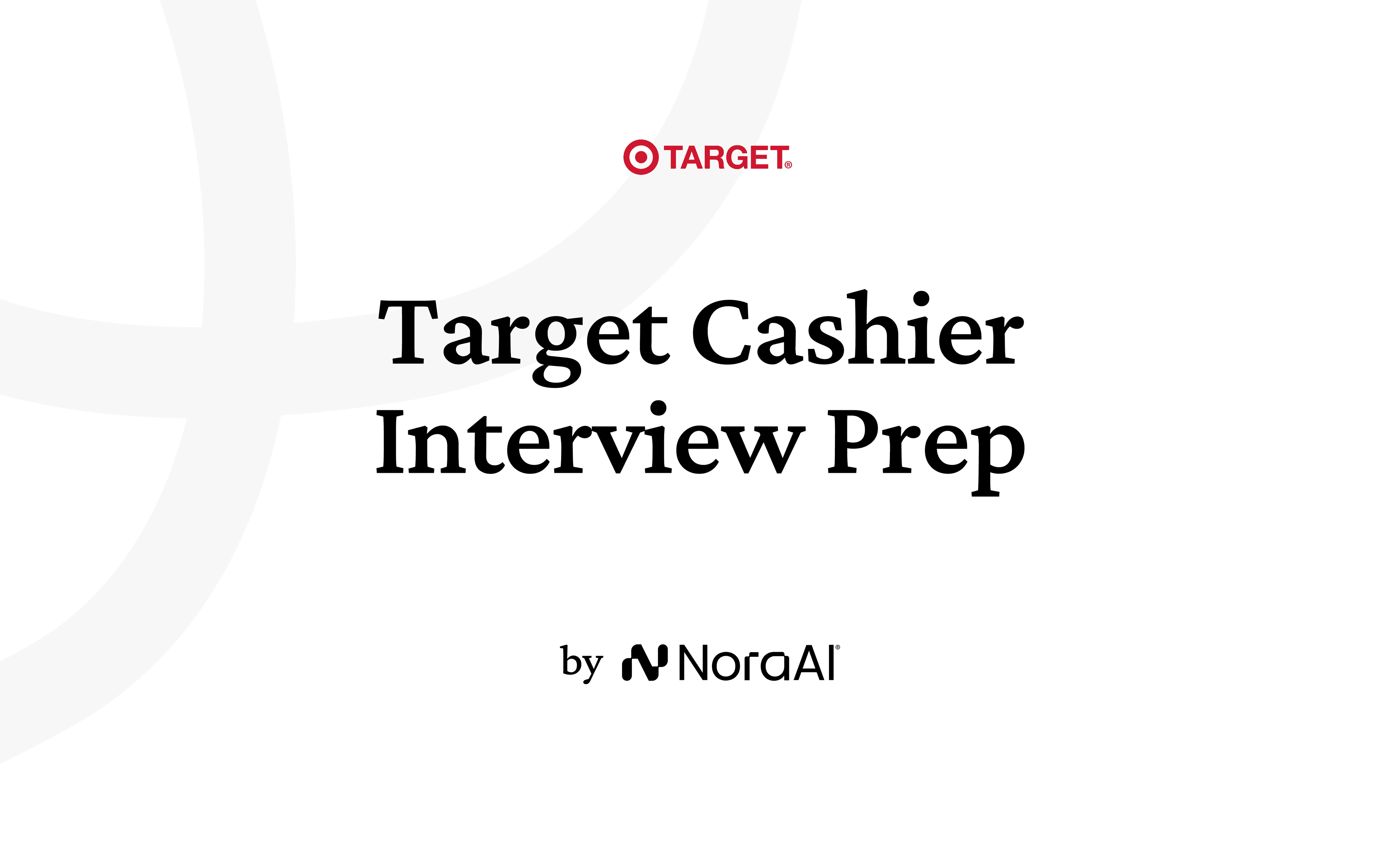 Target Cashier Interview Logo