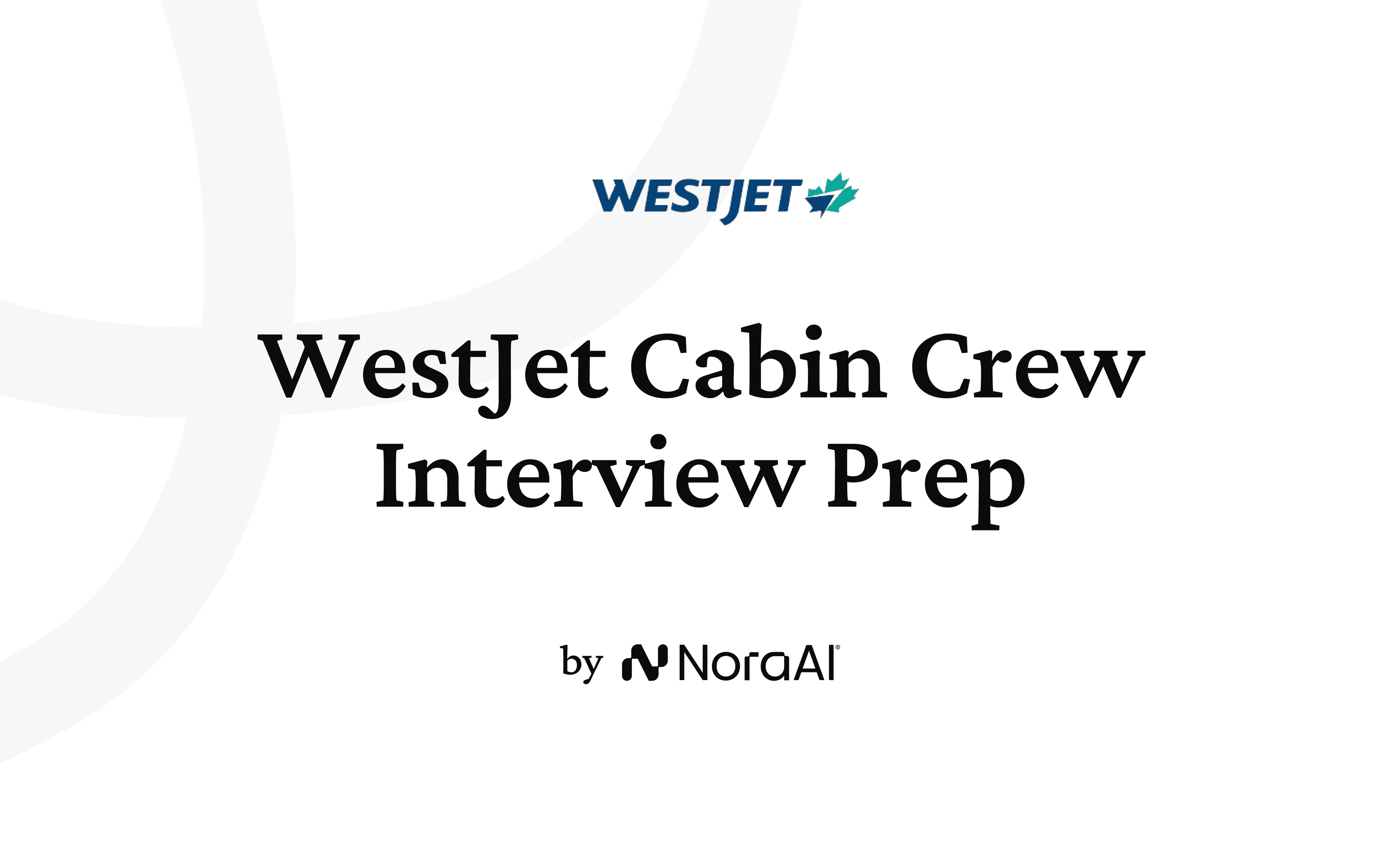WestJet Cabin Crew Interview logo