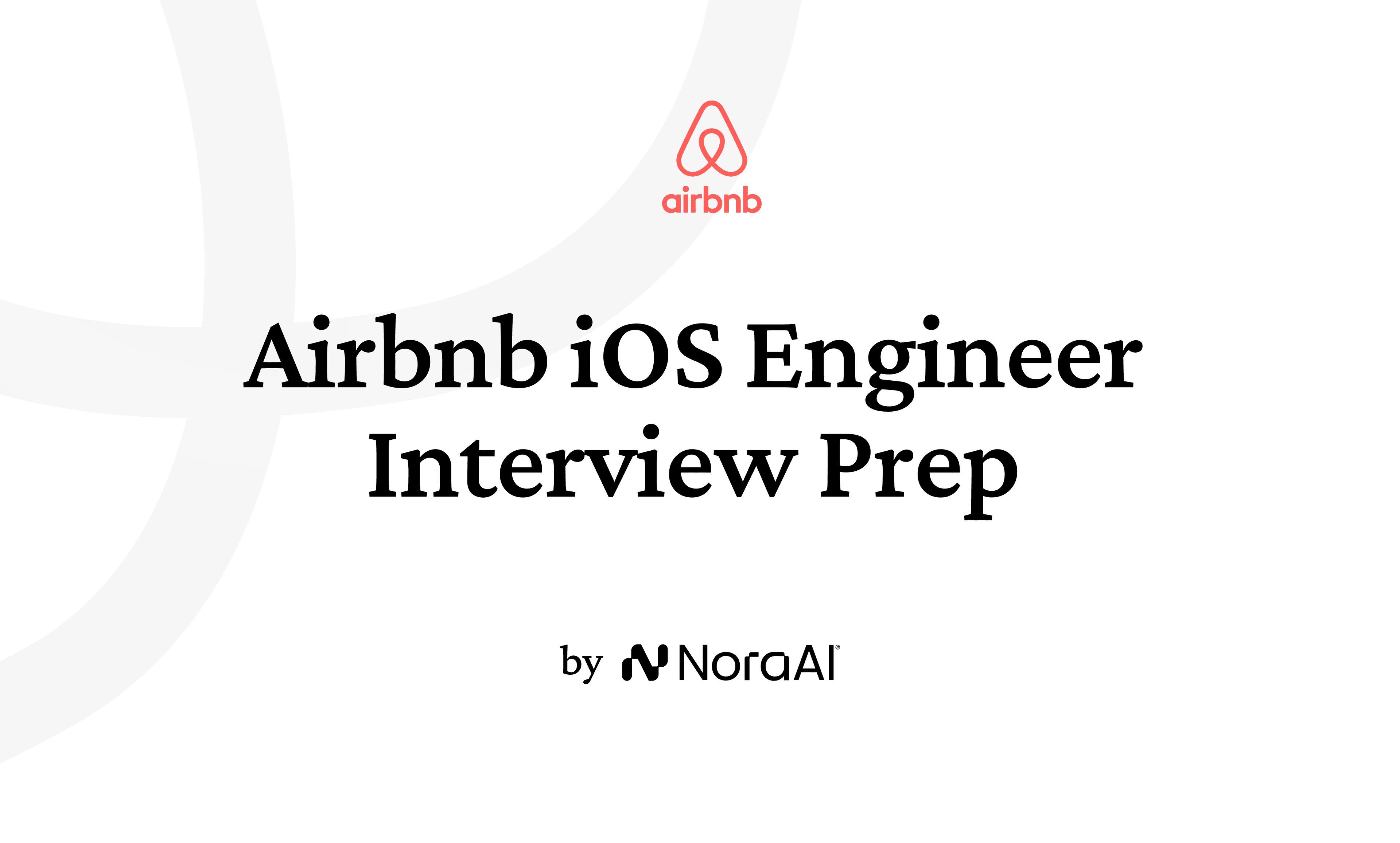 Airbnb iOS Engineer Interview Logo
