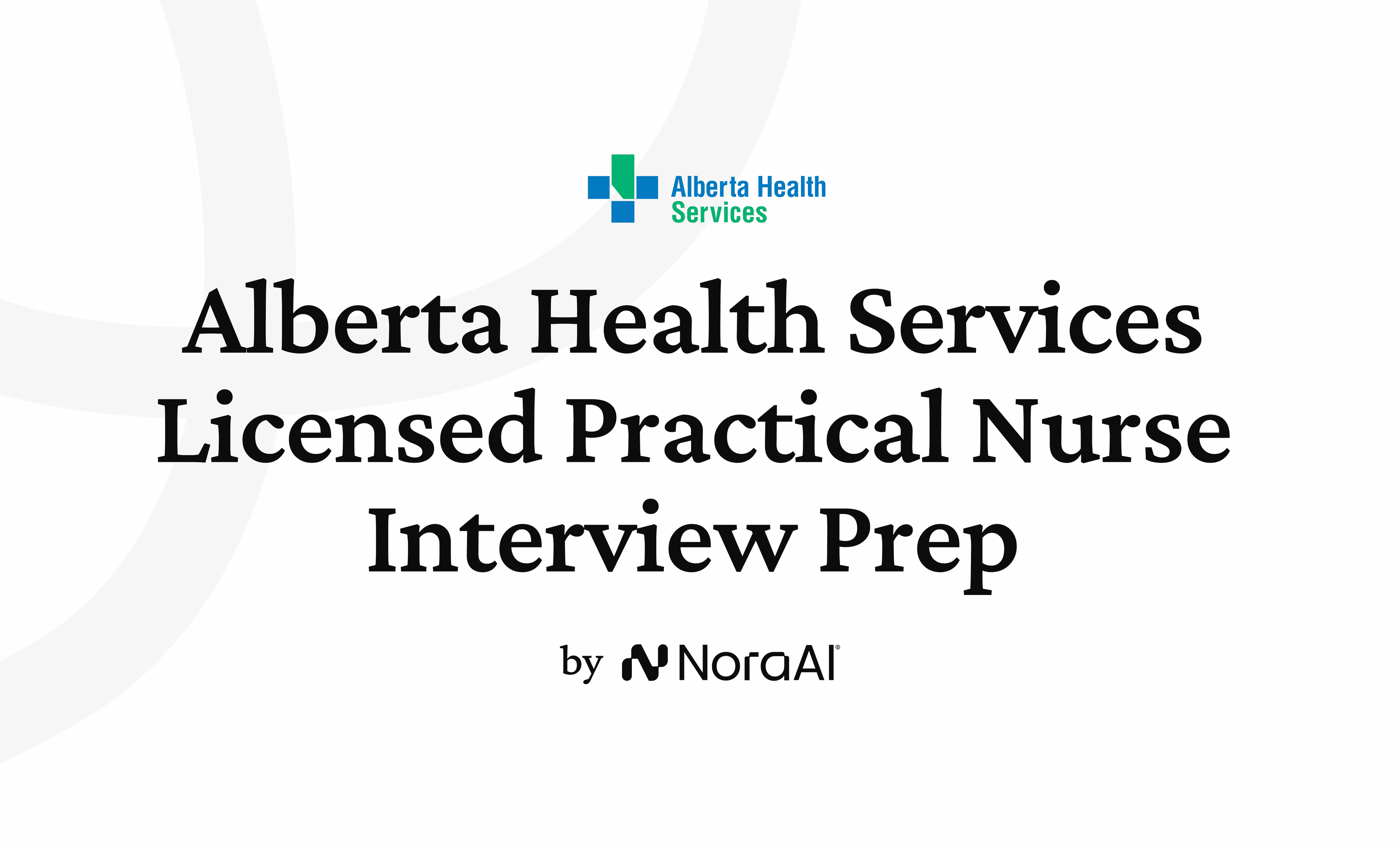 Alberta Health Services Licensed Practical Nurse Interview logo