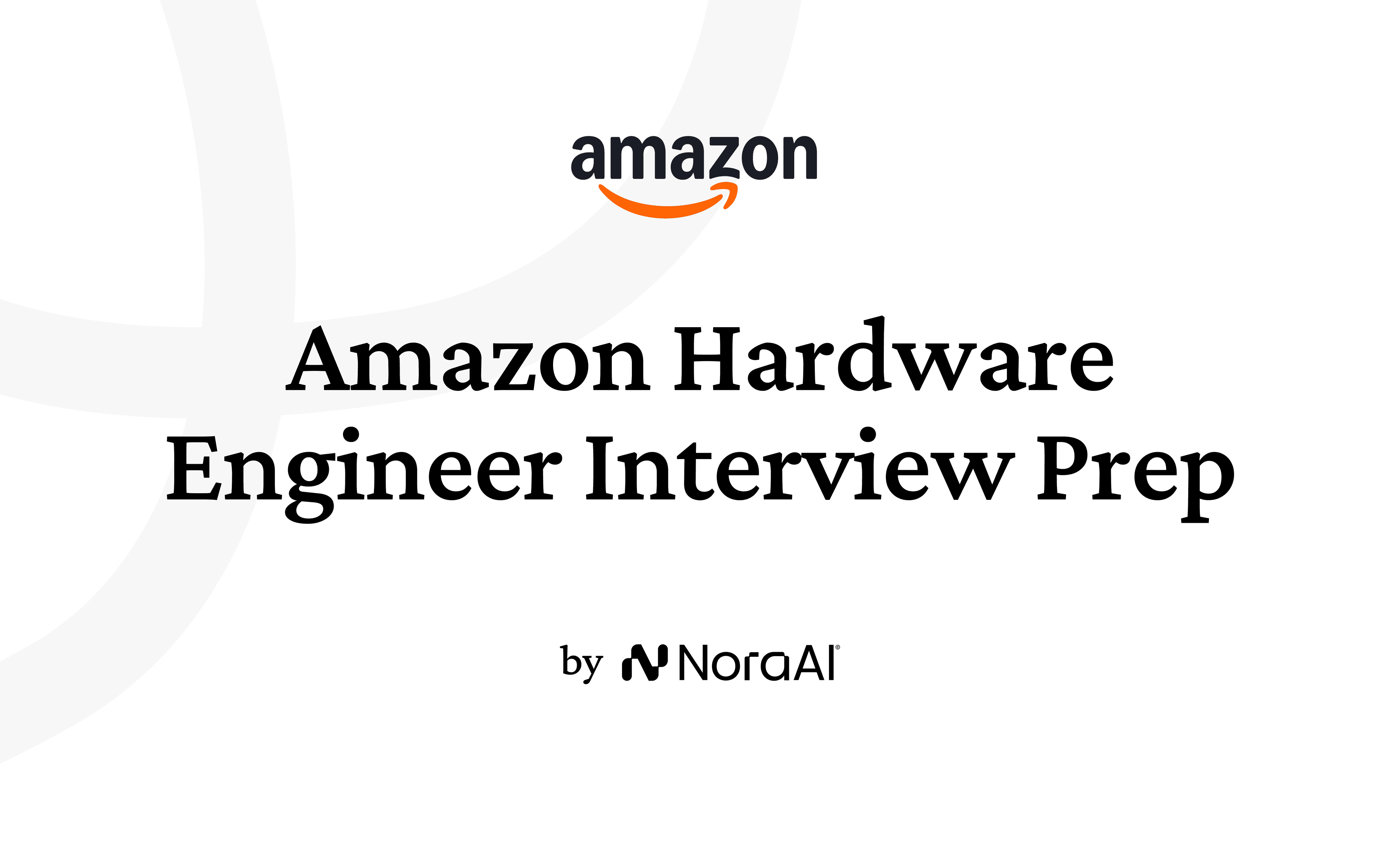 Amazon Hardware Engineer Interview Logo