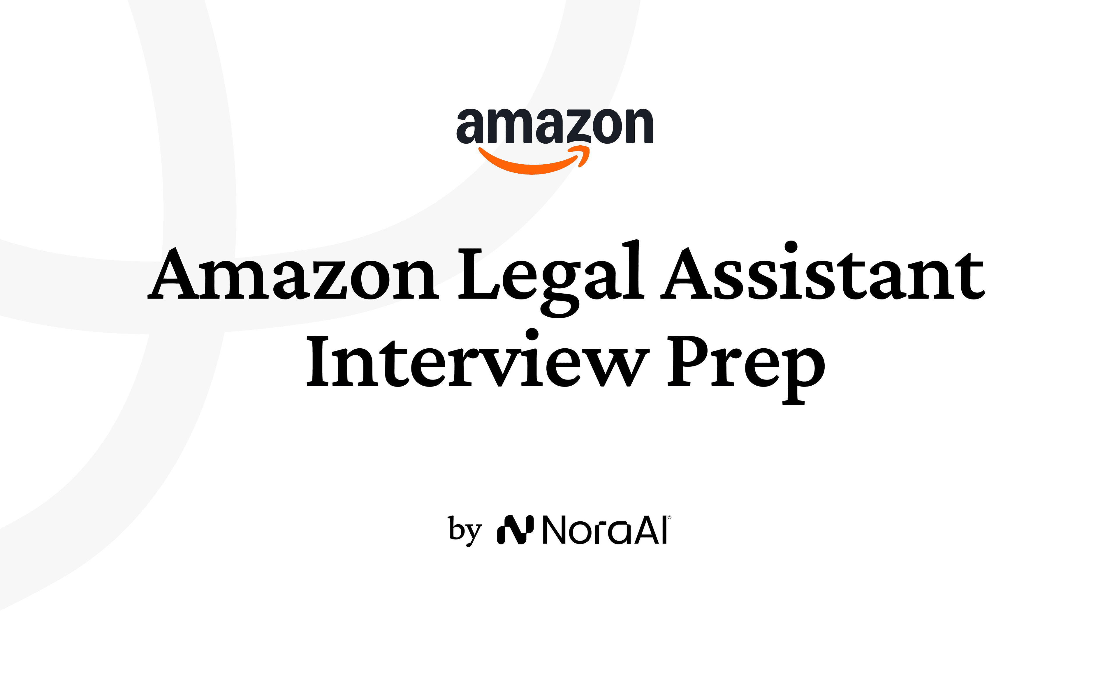 Amazon Legal Assistant Interview logo