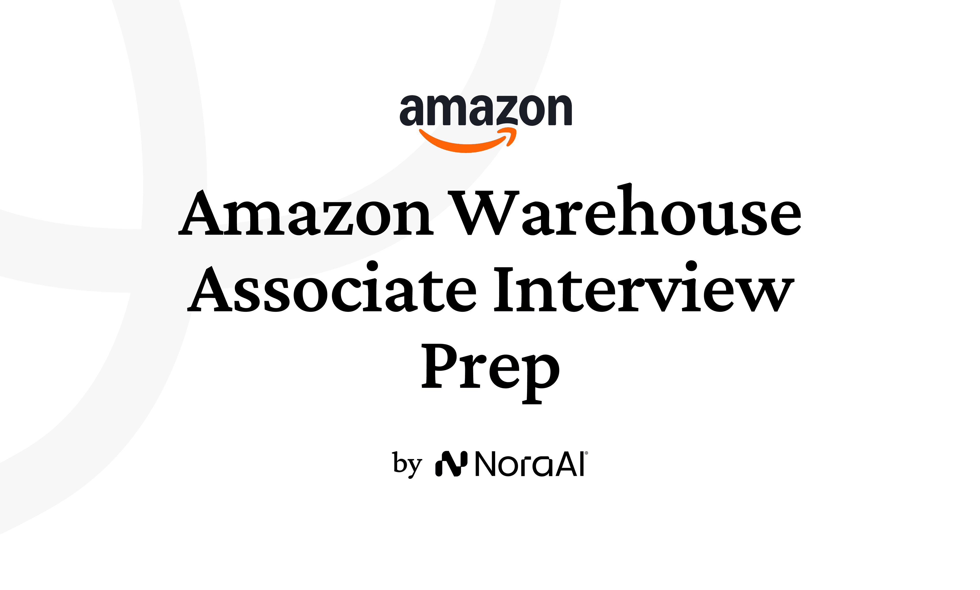 Amazon Warehouse Associate Interview Logo