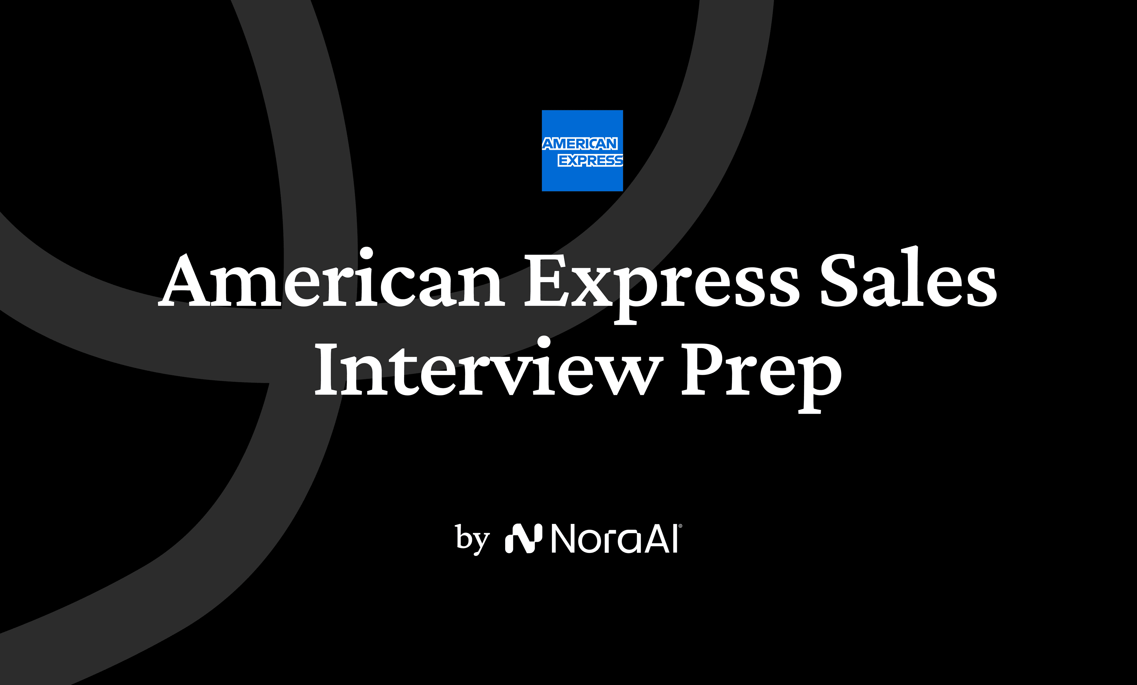 American Express Sales Interview logo
