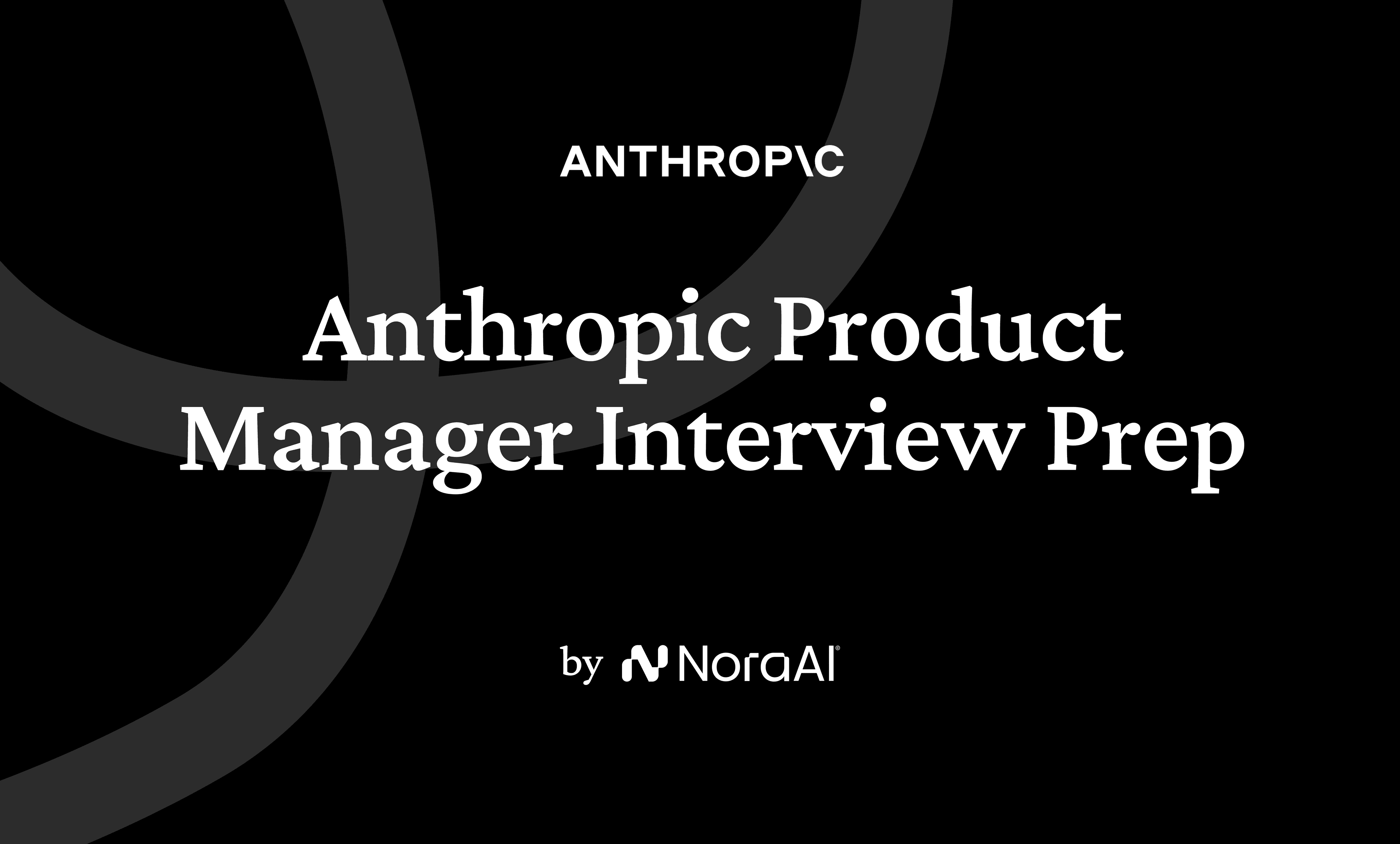 Anthropic Product Manager Interview logo