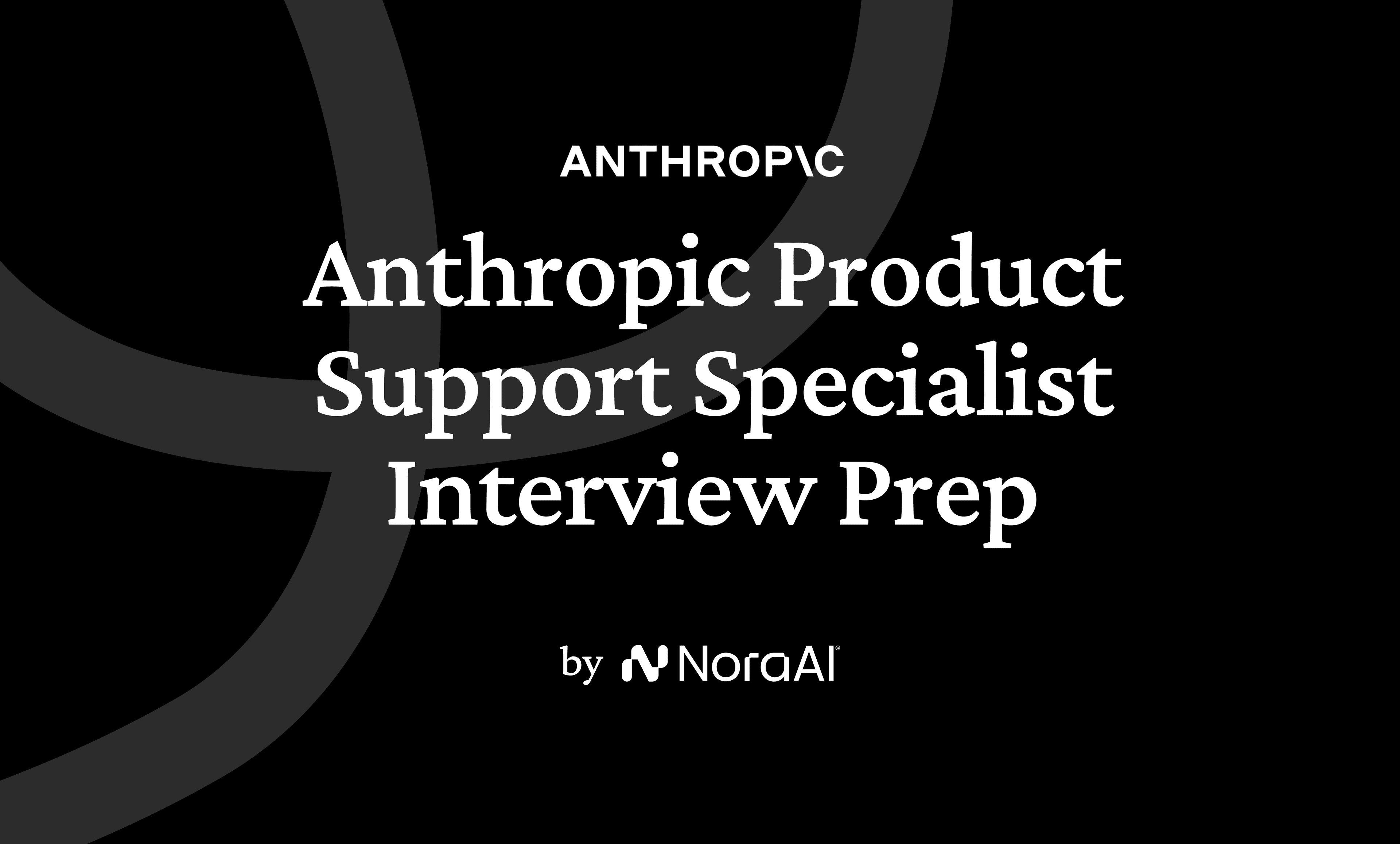 Anthropic Product Support Specialist Interview Logo