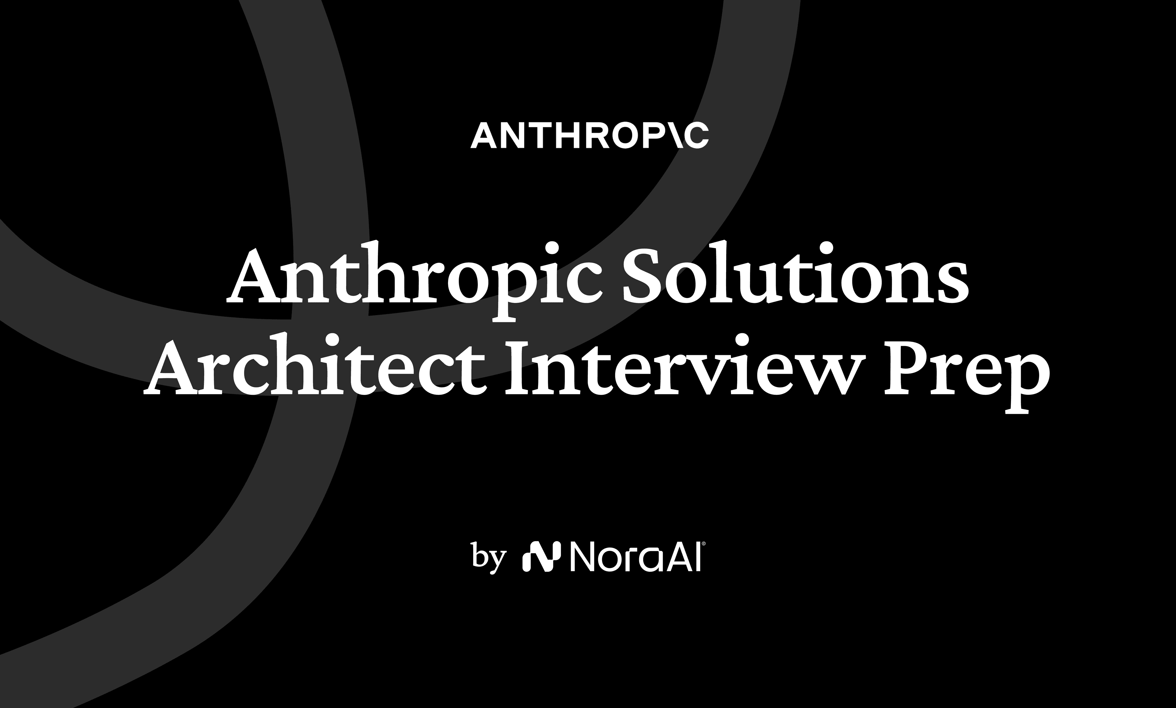 Anthropic Solutions Architect Interview Logo