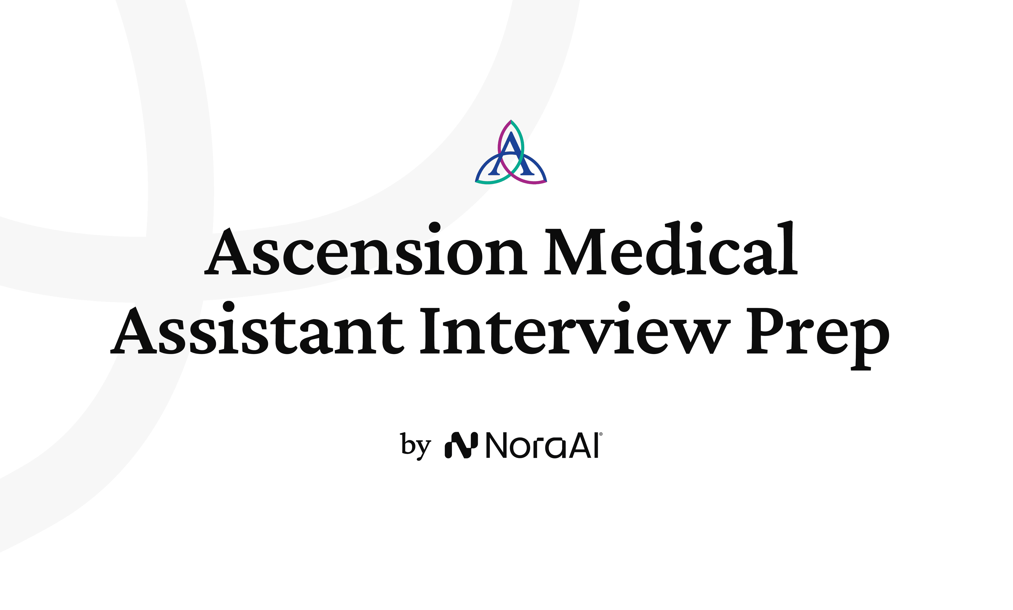 Ascension Medical Assistant Interview logo