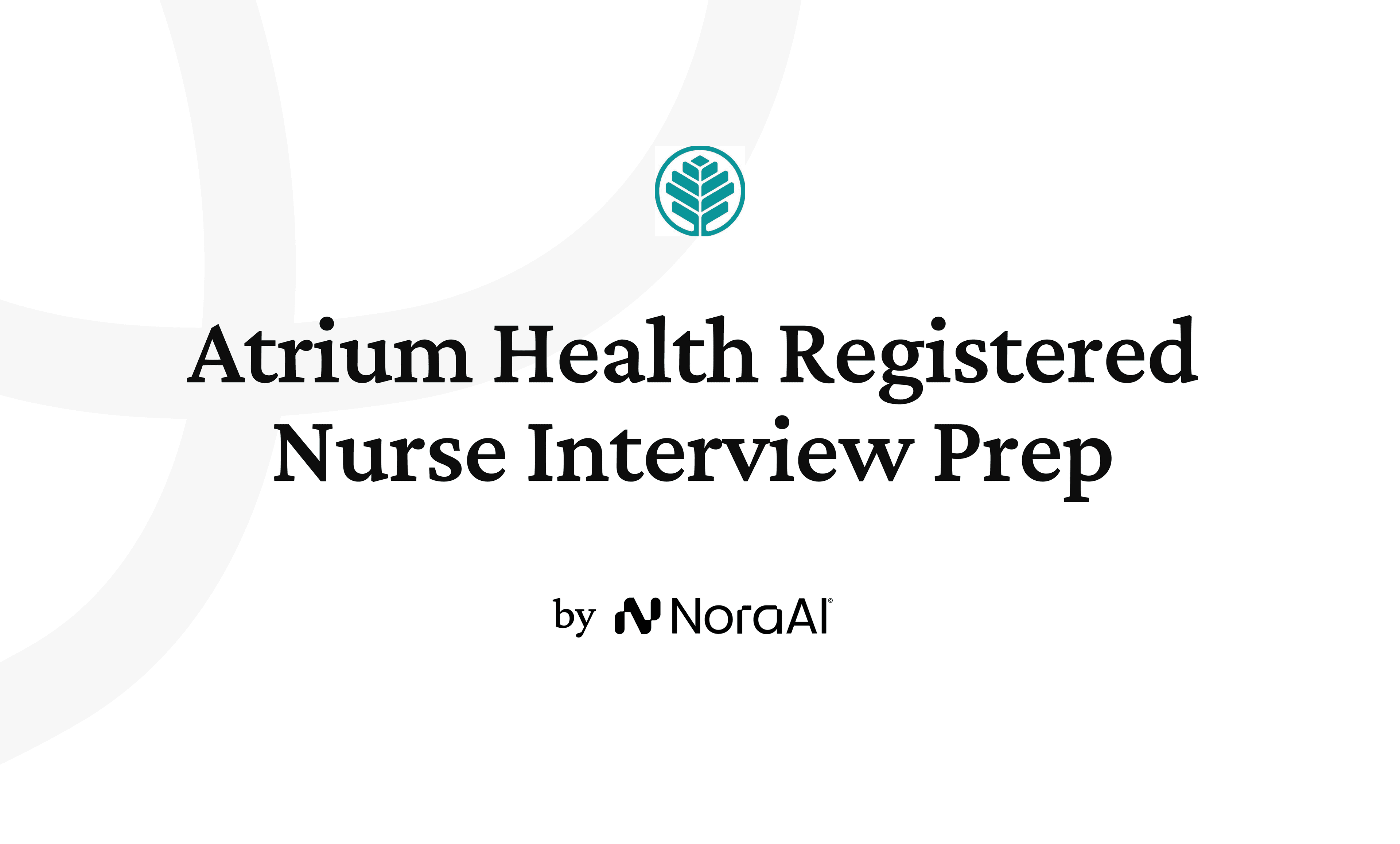 Atrium Health Registered Nurse Interview logo