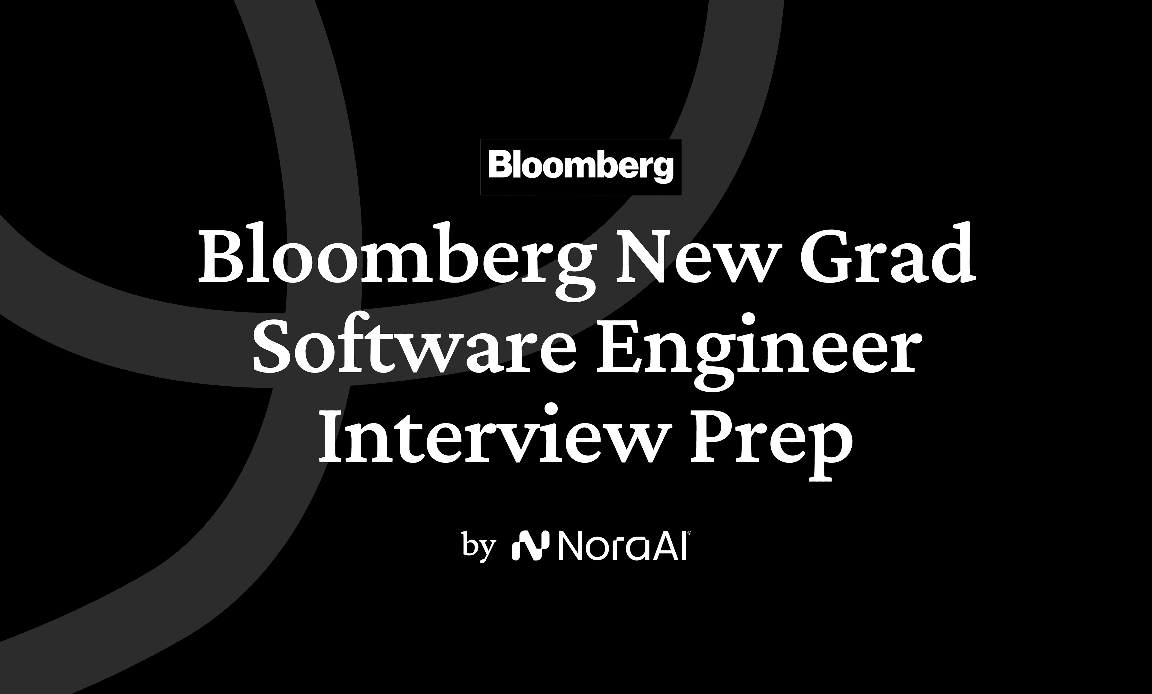 Bloomberg New Grad Software Engineer Interview logo