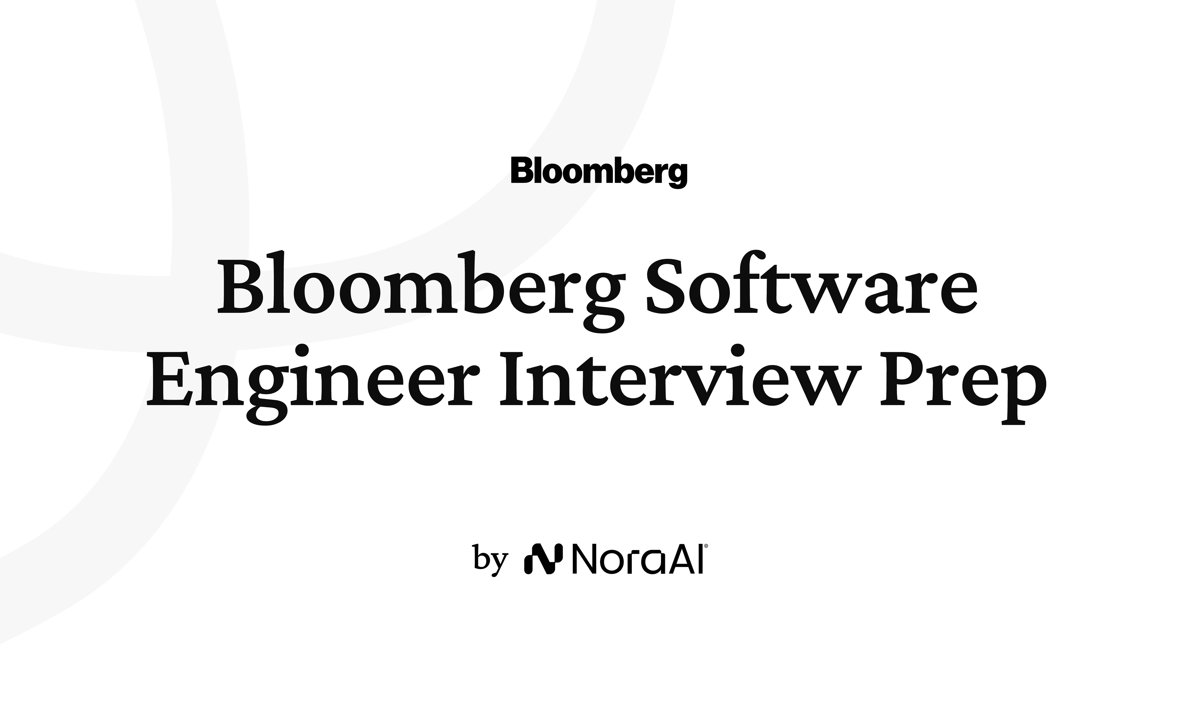 Bloomberg Software Engineer Interview logo