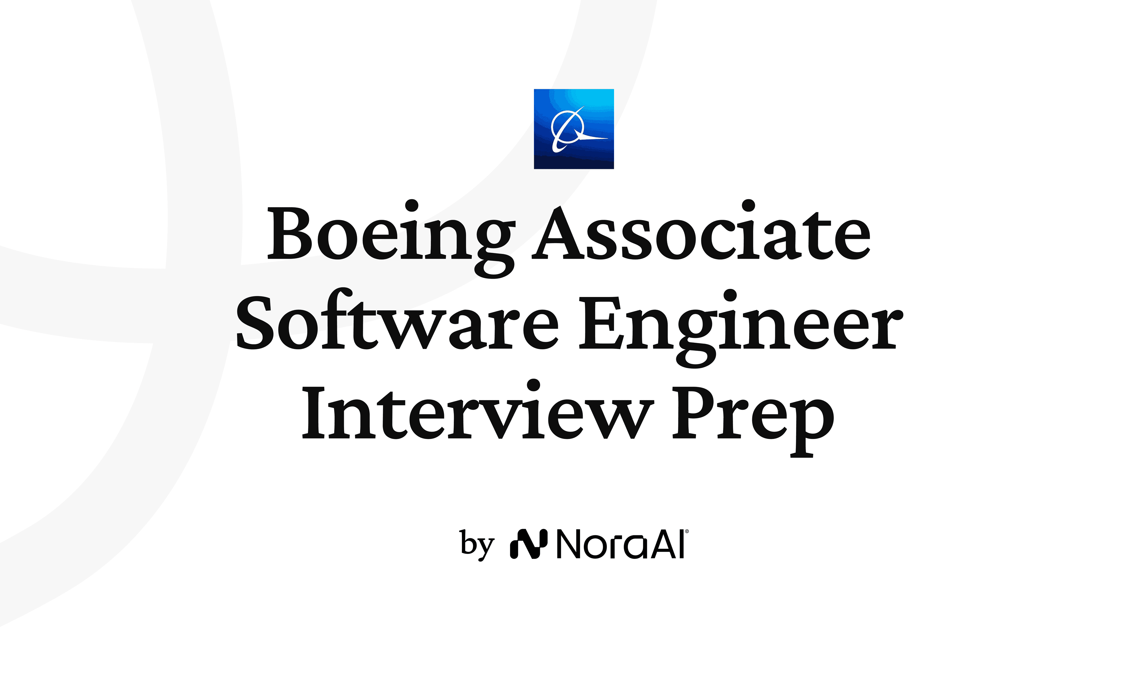 Boeing Associate Software Engineer Interview logo