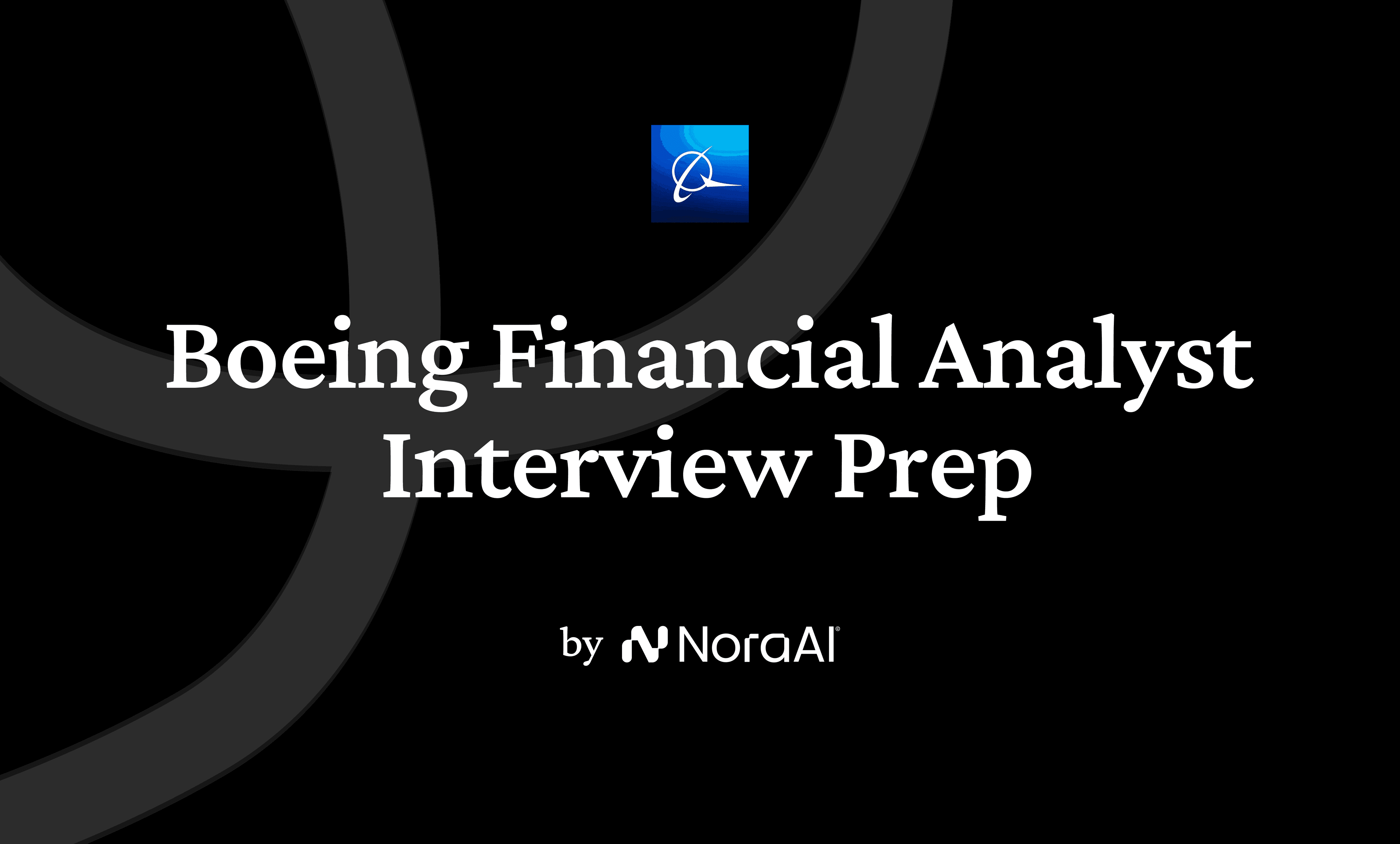 Boeing Financial Analyst Interview logo