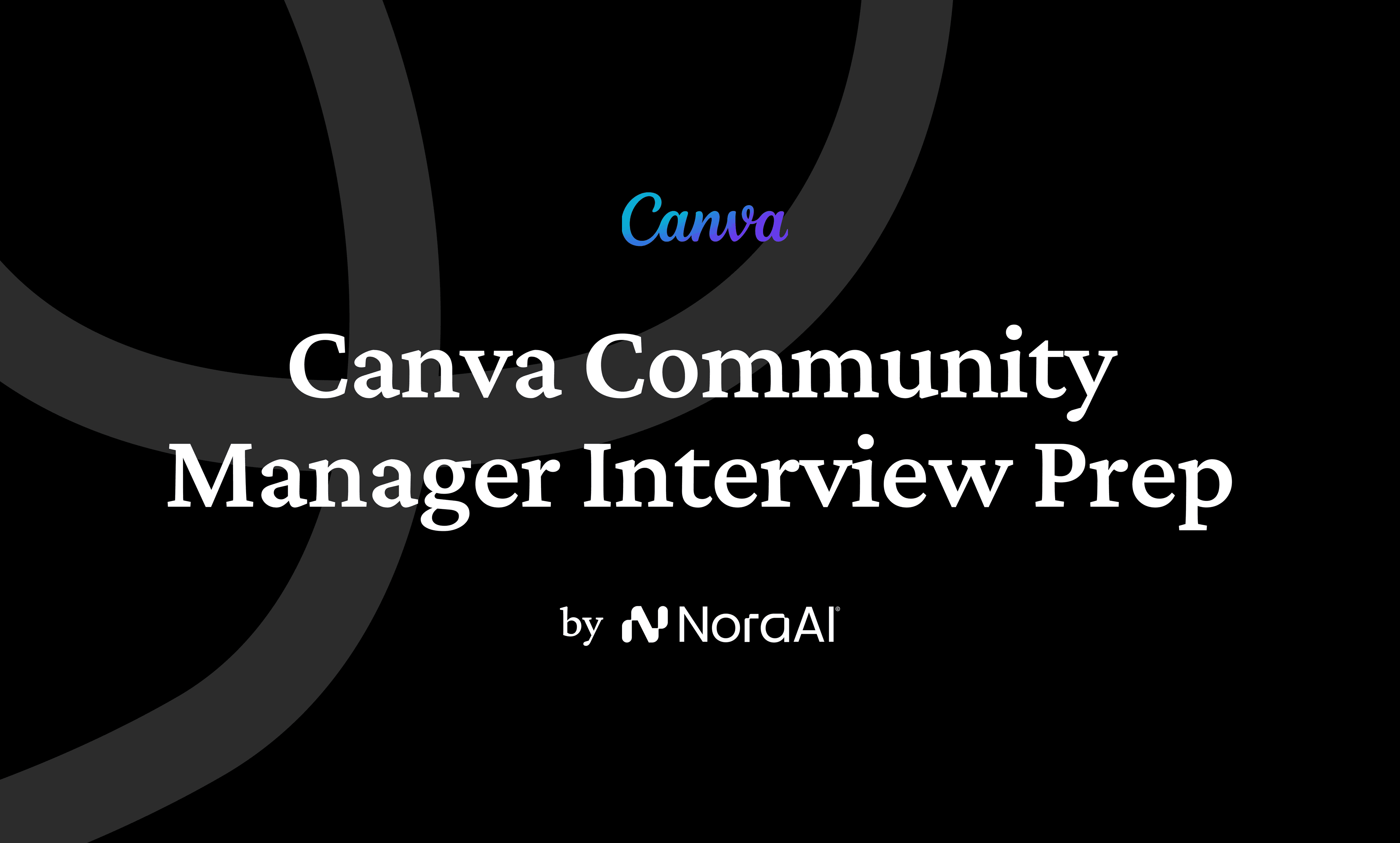 Canva Community Manager Interview logo