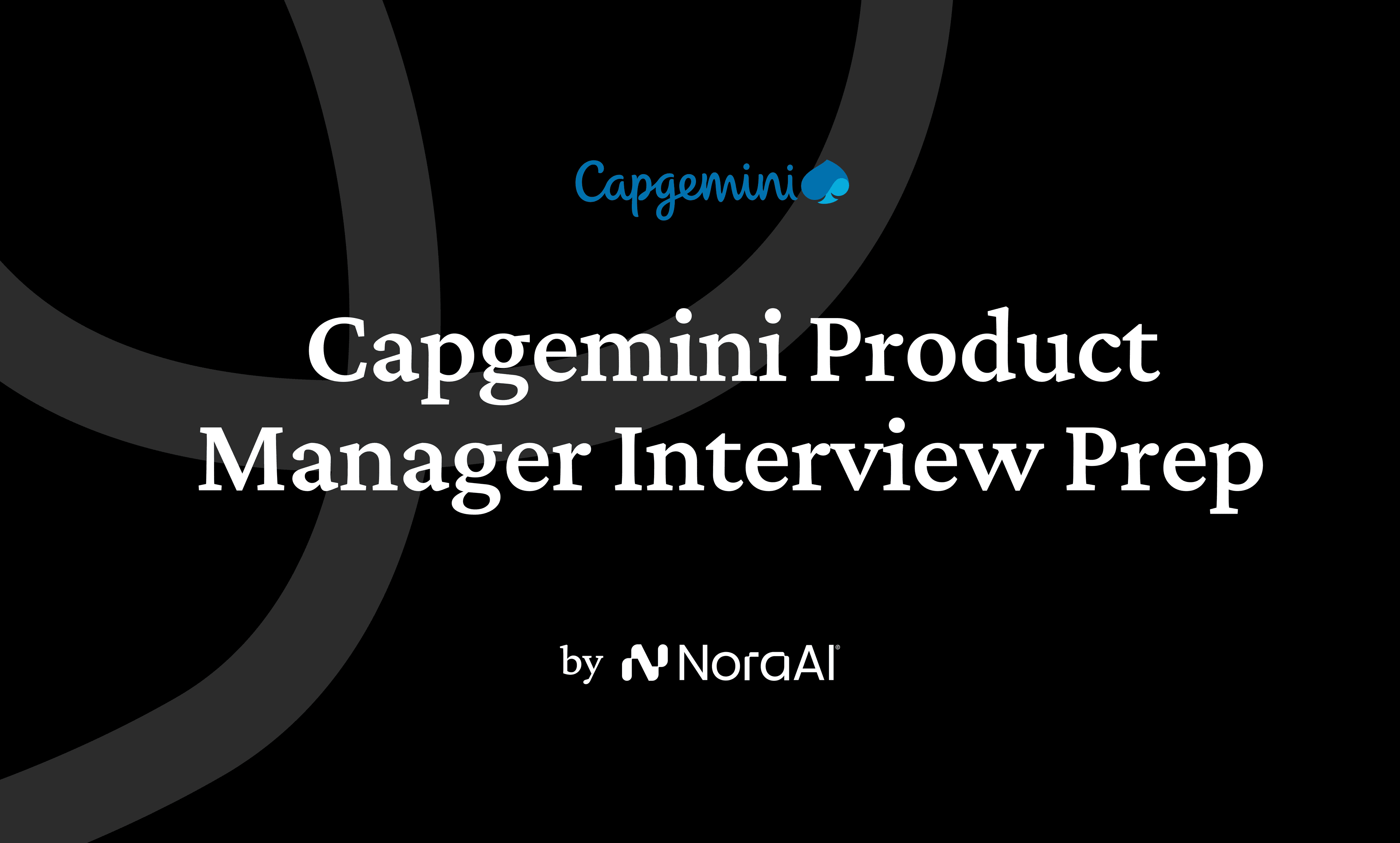 Capgemini Product Manager Interview logo