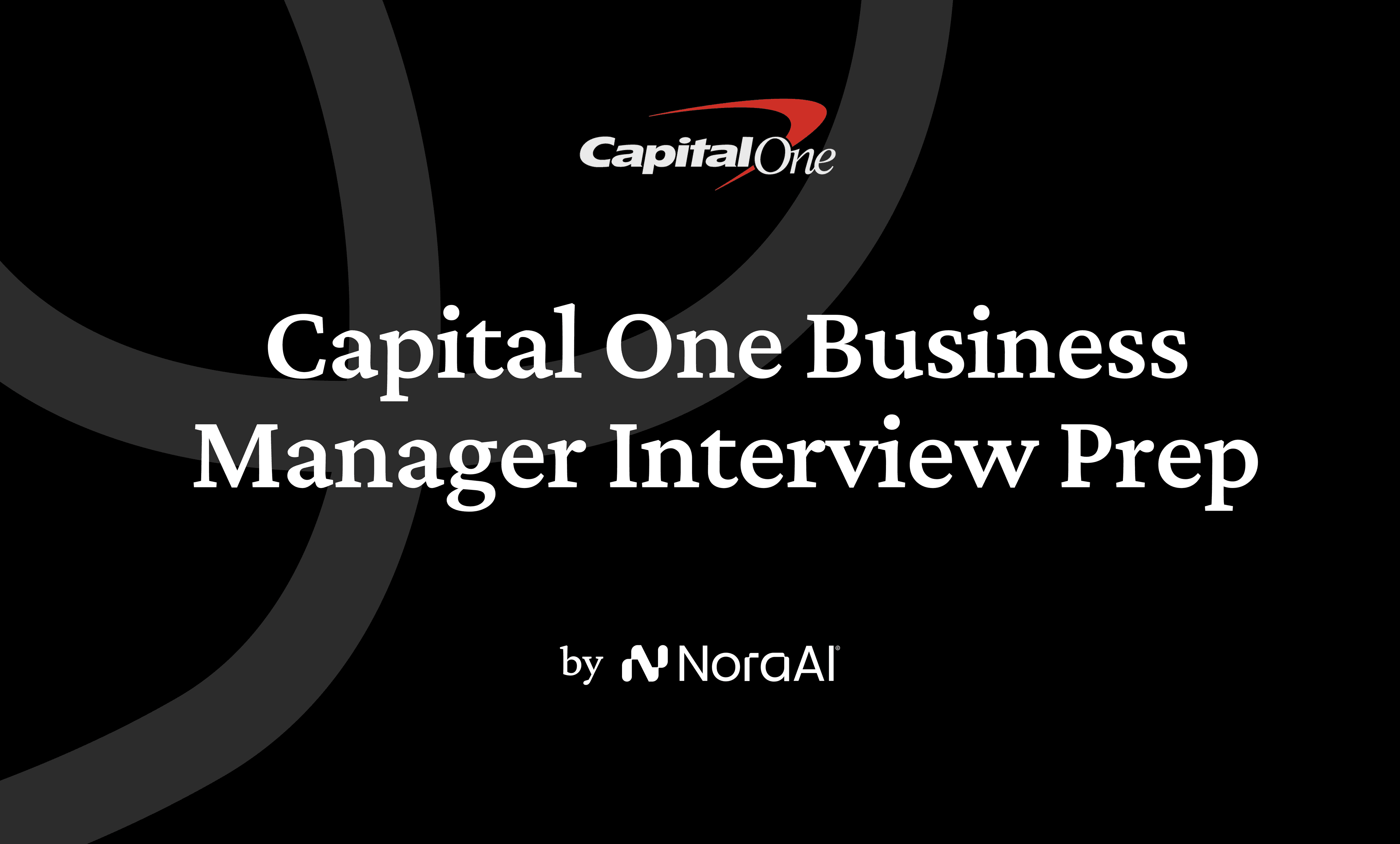 Capital One Business Manager Interview Logo