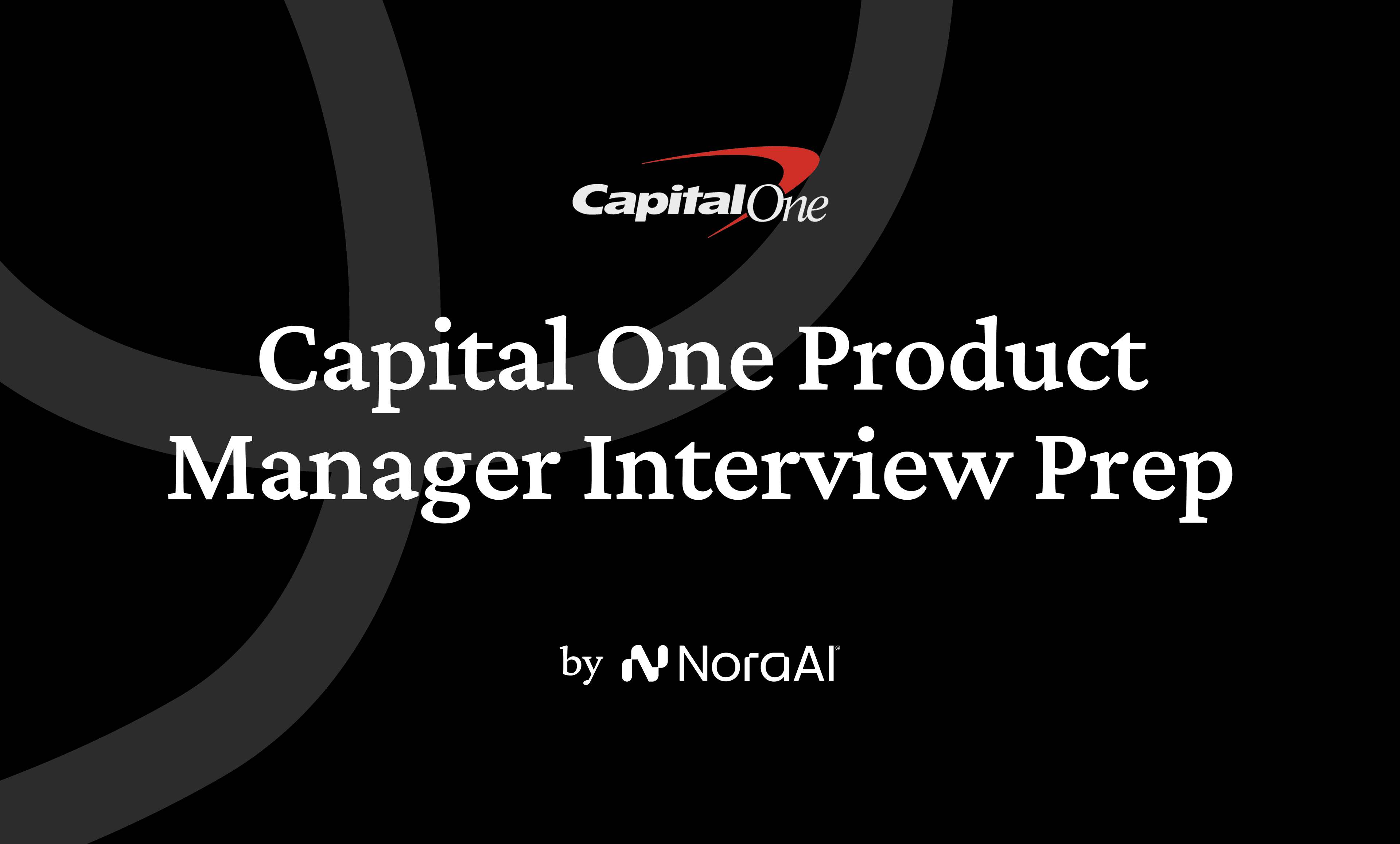 Capital One Product Manager Interview logo
