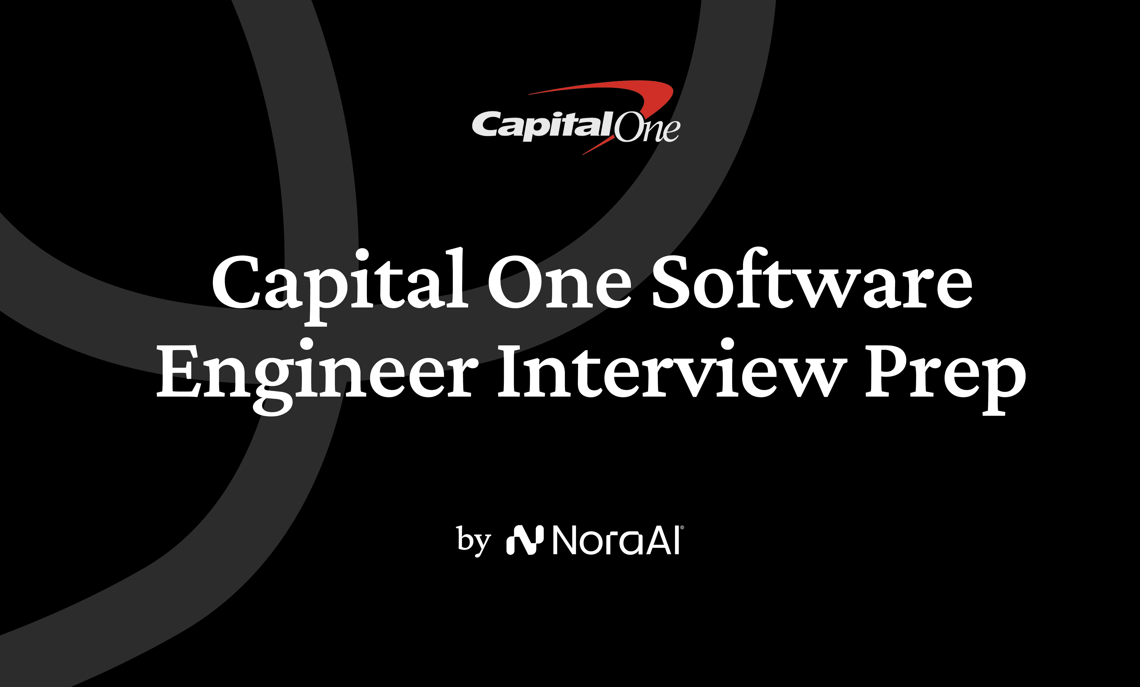 Capital One Software Engineer Interview Logo