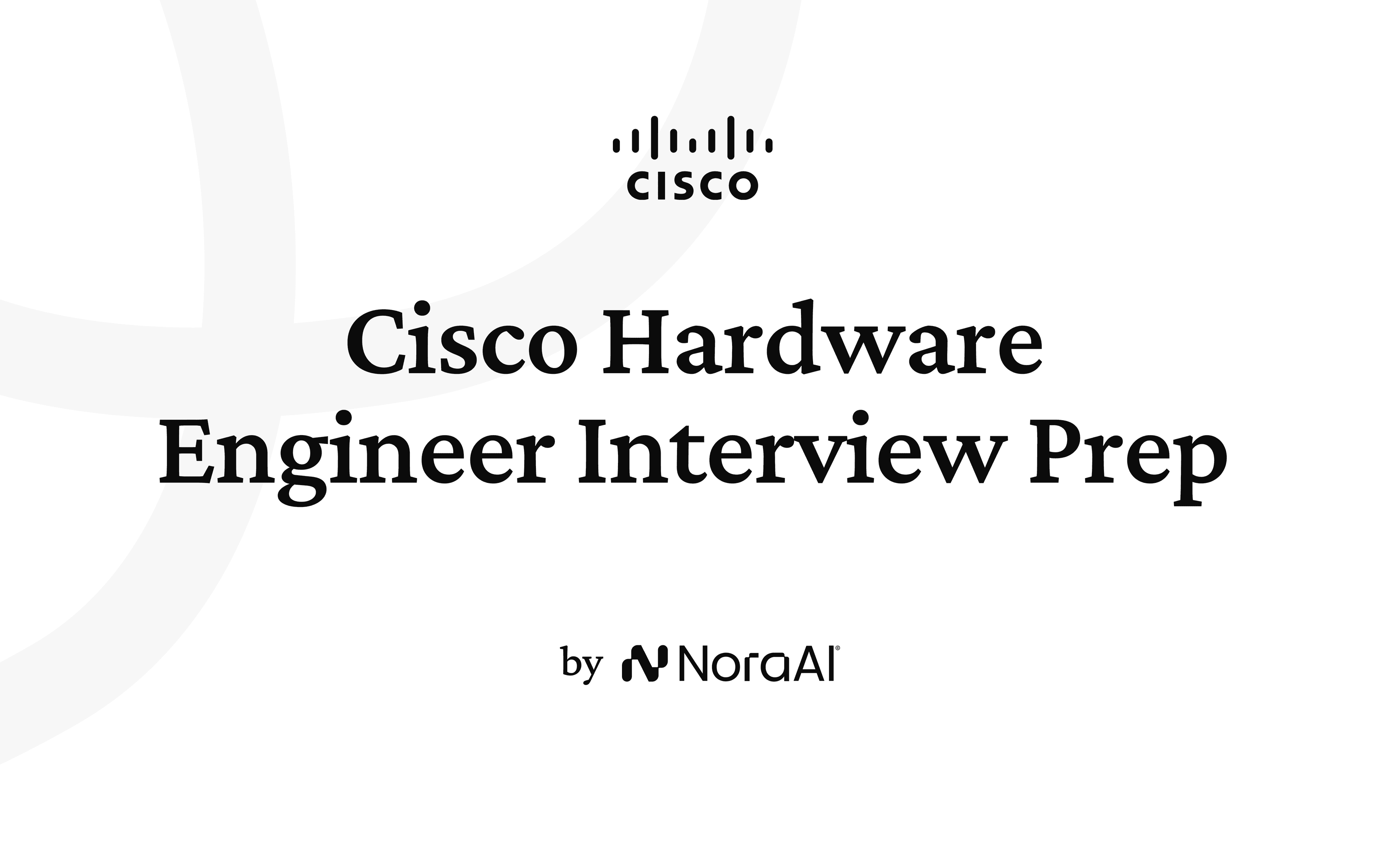 Cisco Hardware Engineer Interview logo