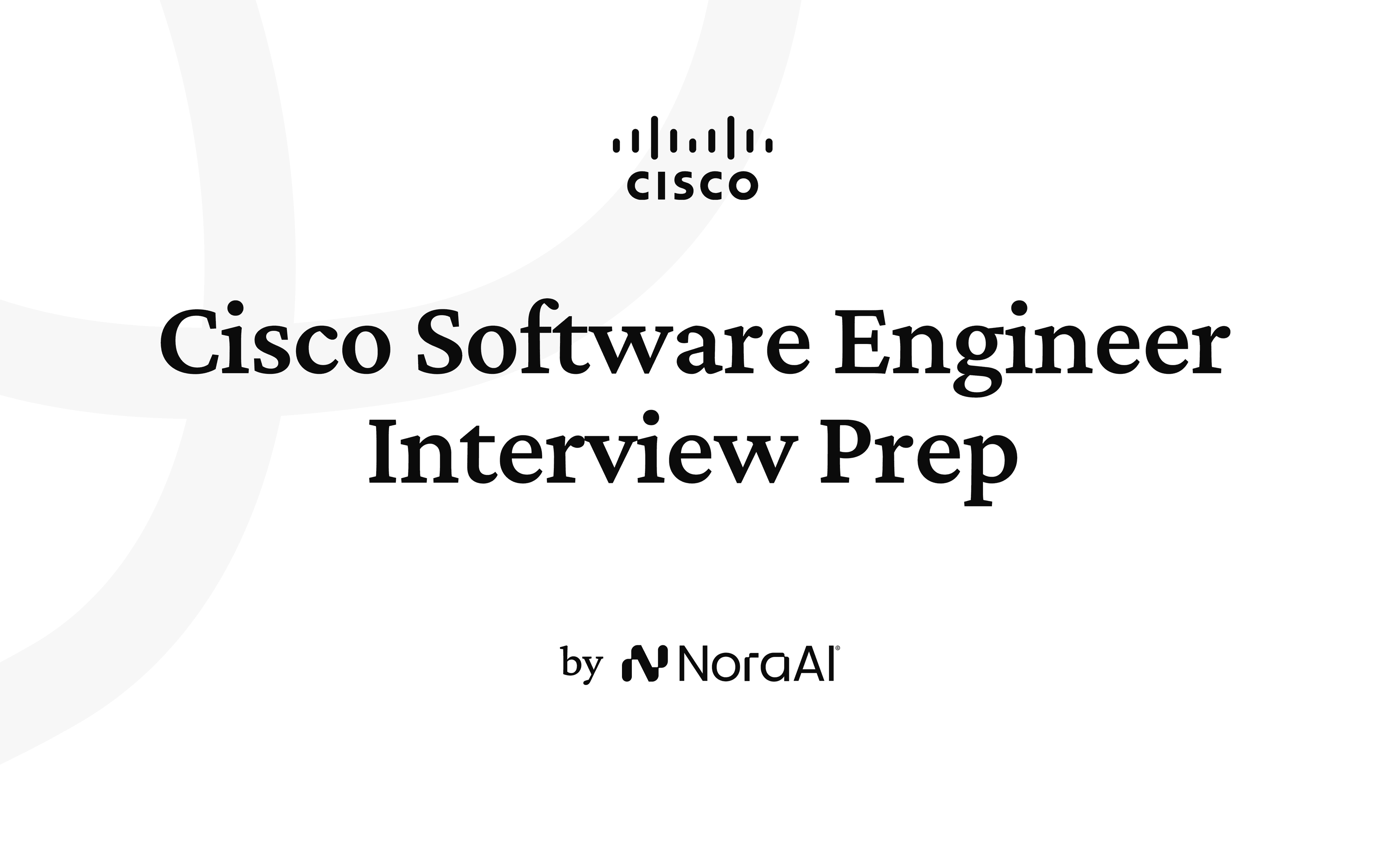 Cisco Software Engineer Interview logo