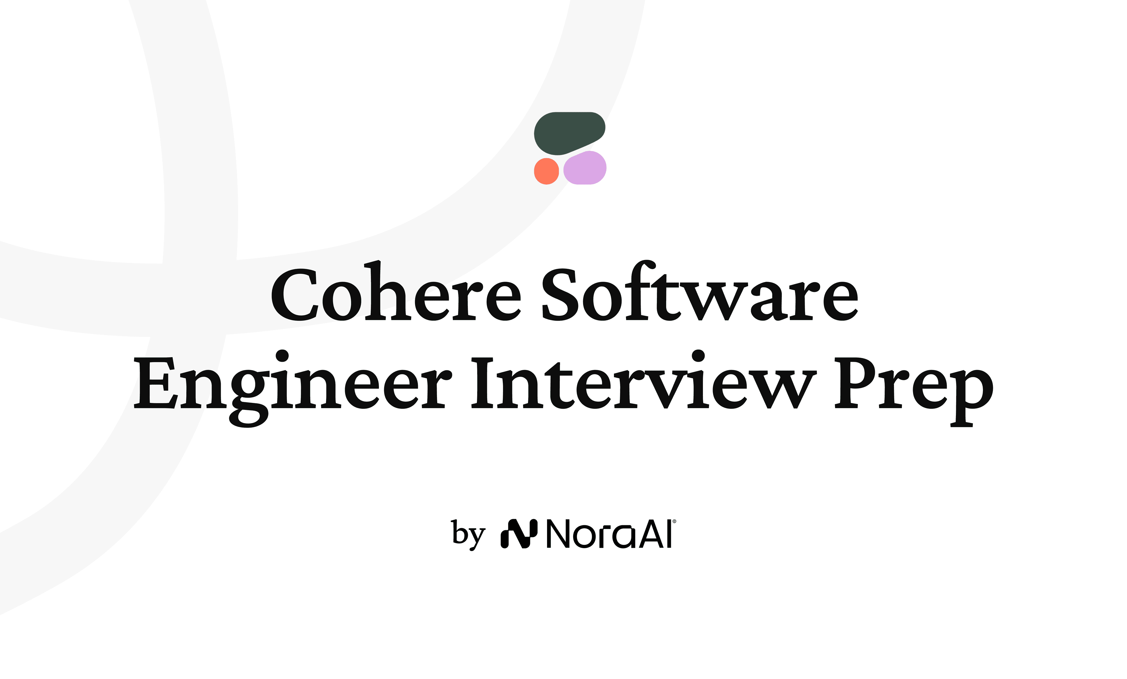 Cohere Software Engineer Interview logo