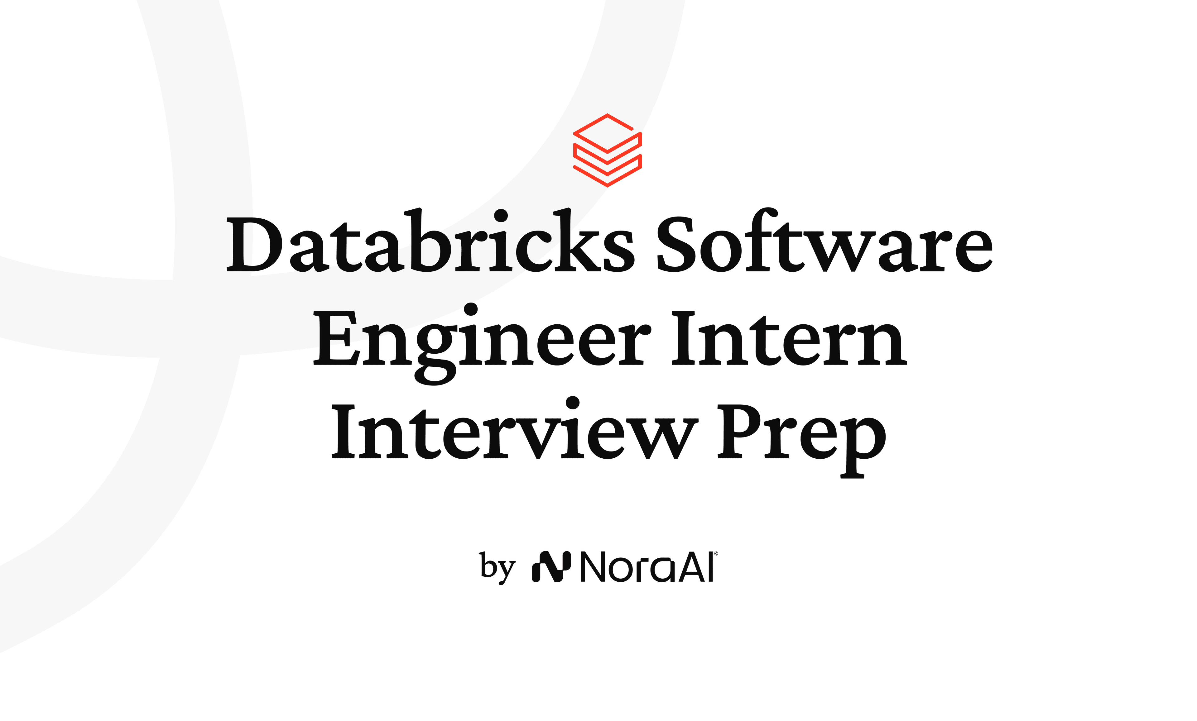 Databricks Software Engineer Intern Interview logo