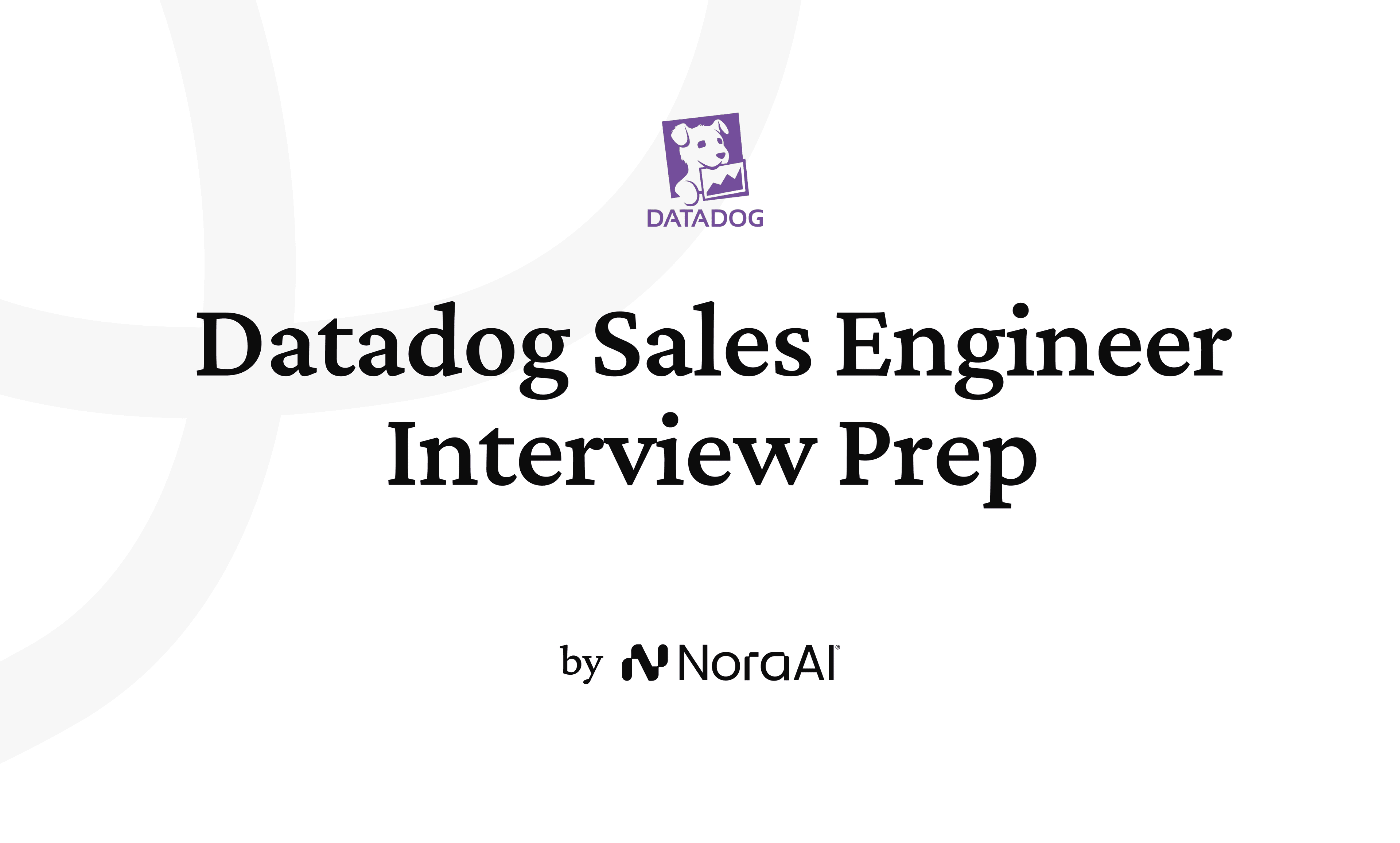 Datadog Sales Engineer Interview logo