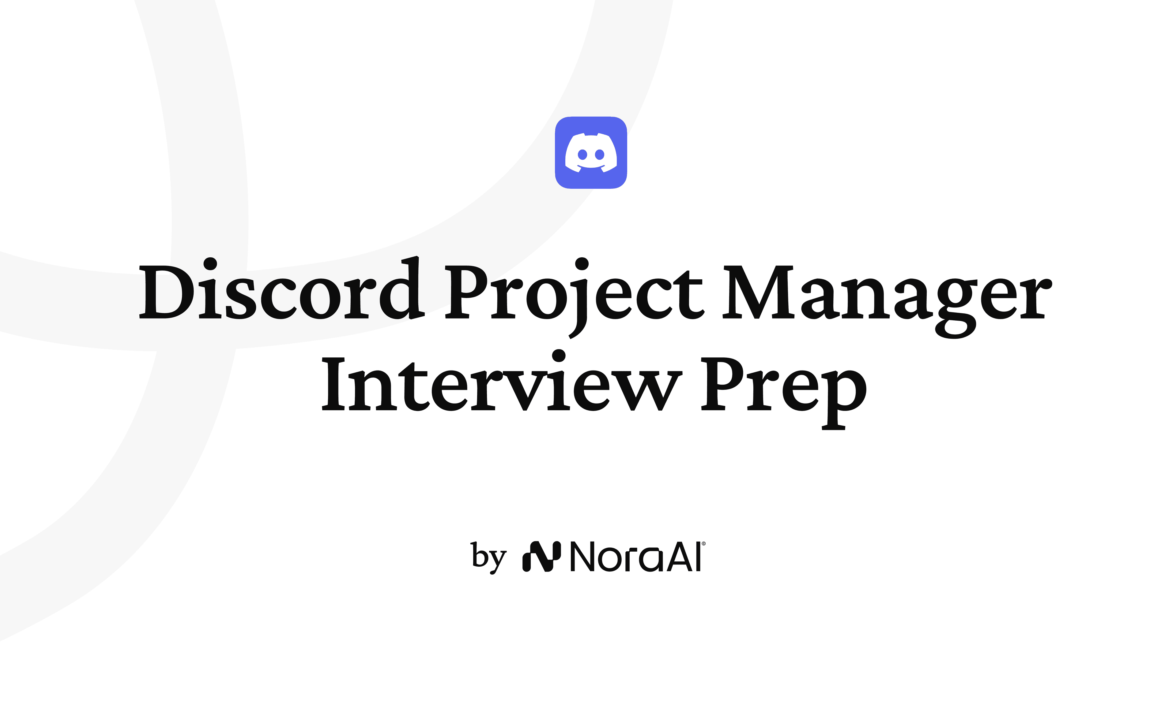 Discord Project Manager Interview logo