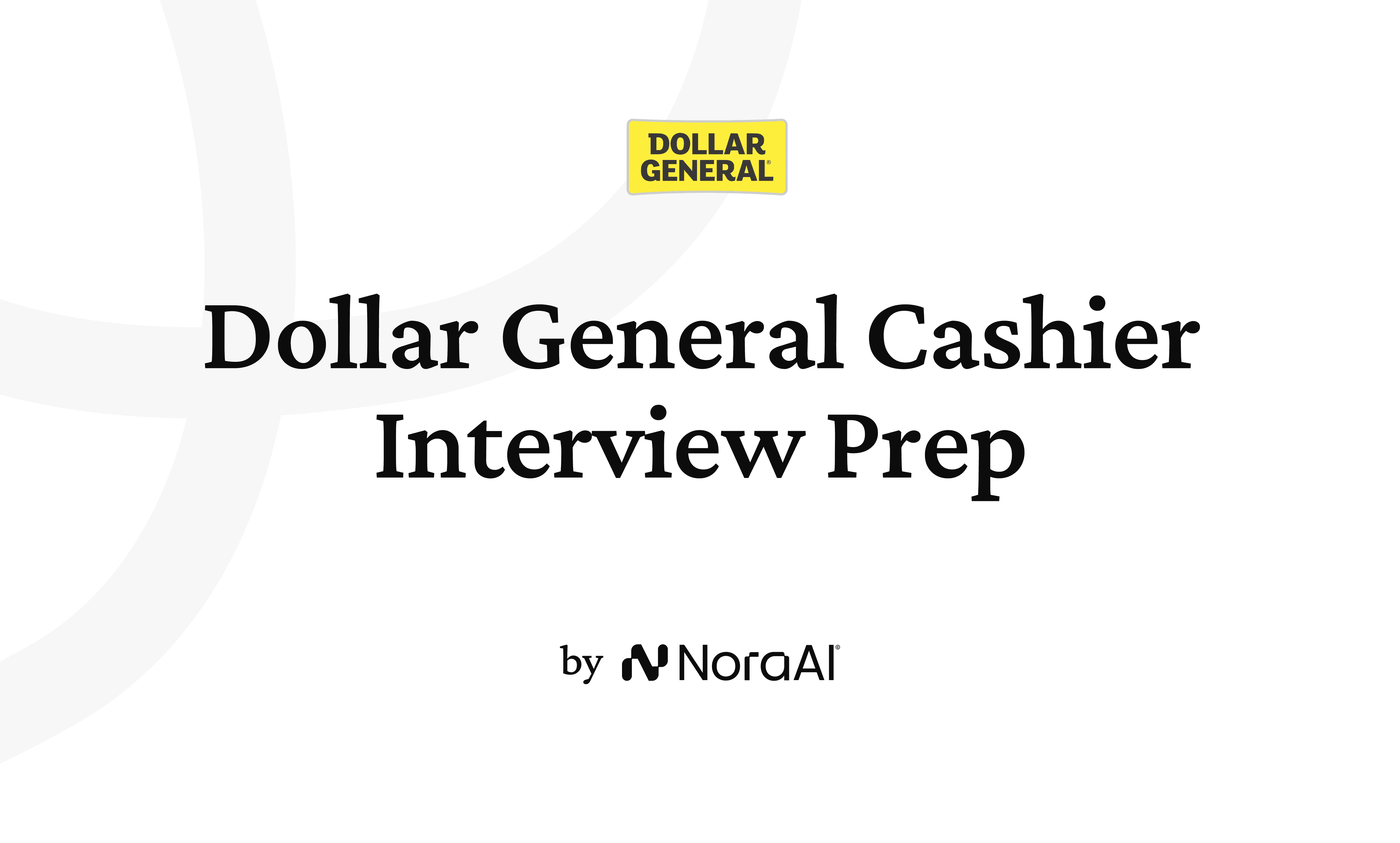 Dollar General Cashier Interview logo