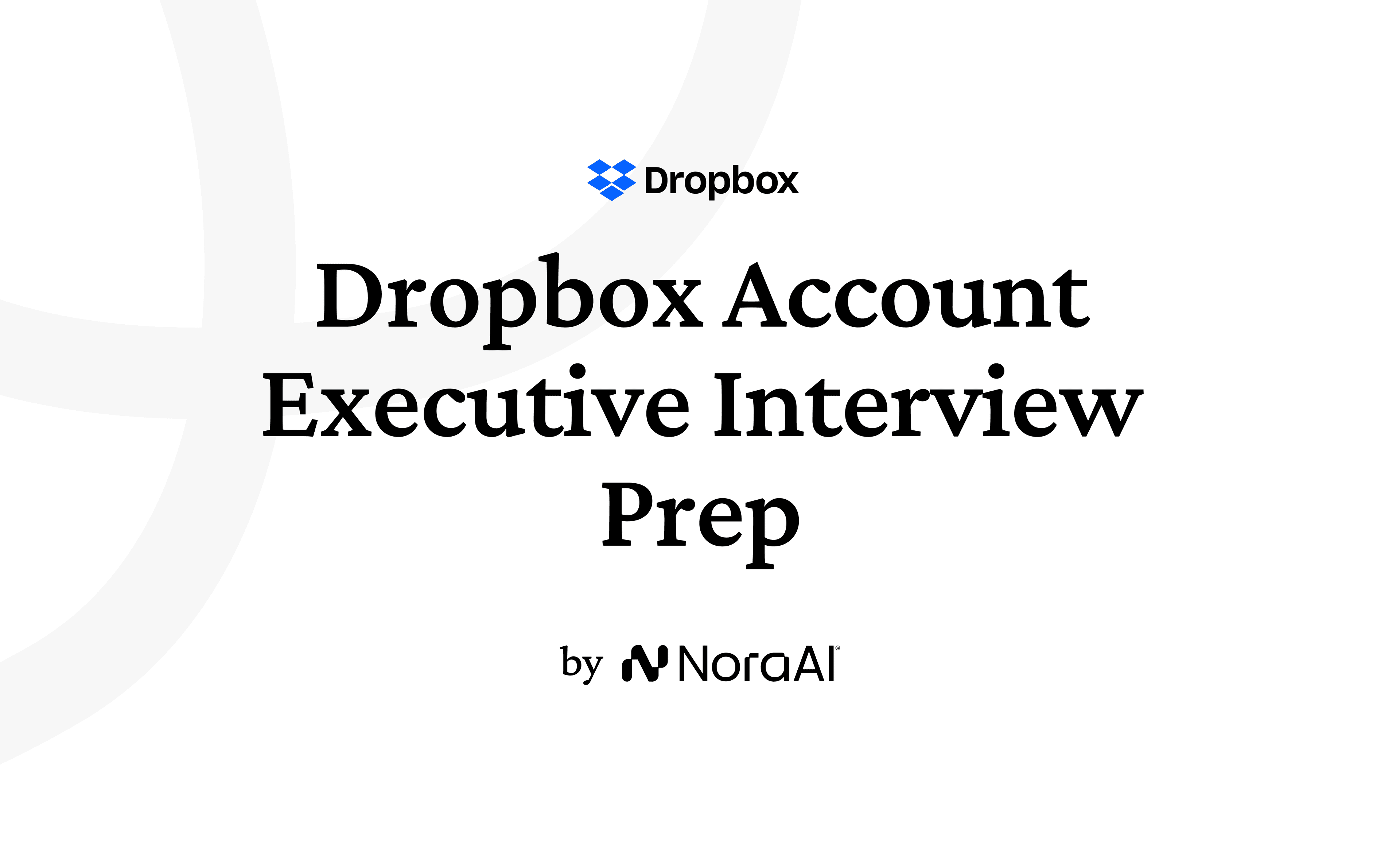 Dropbox Account Executive Interview Logo