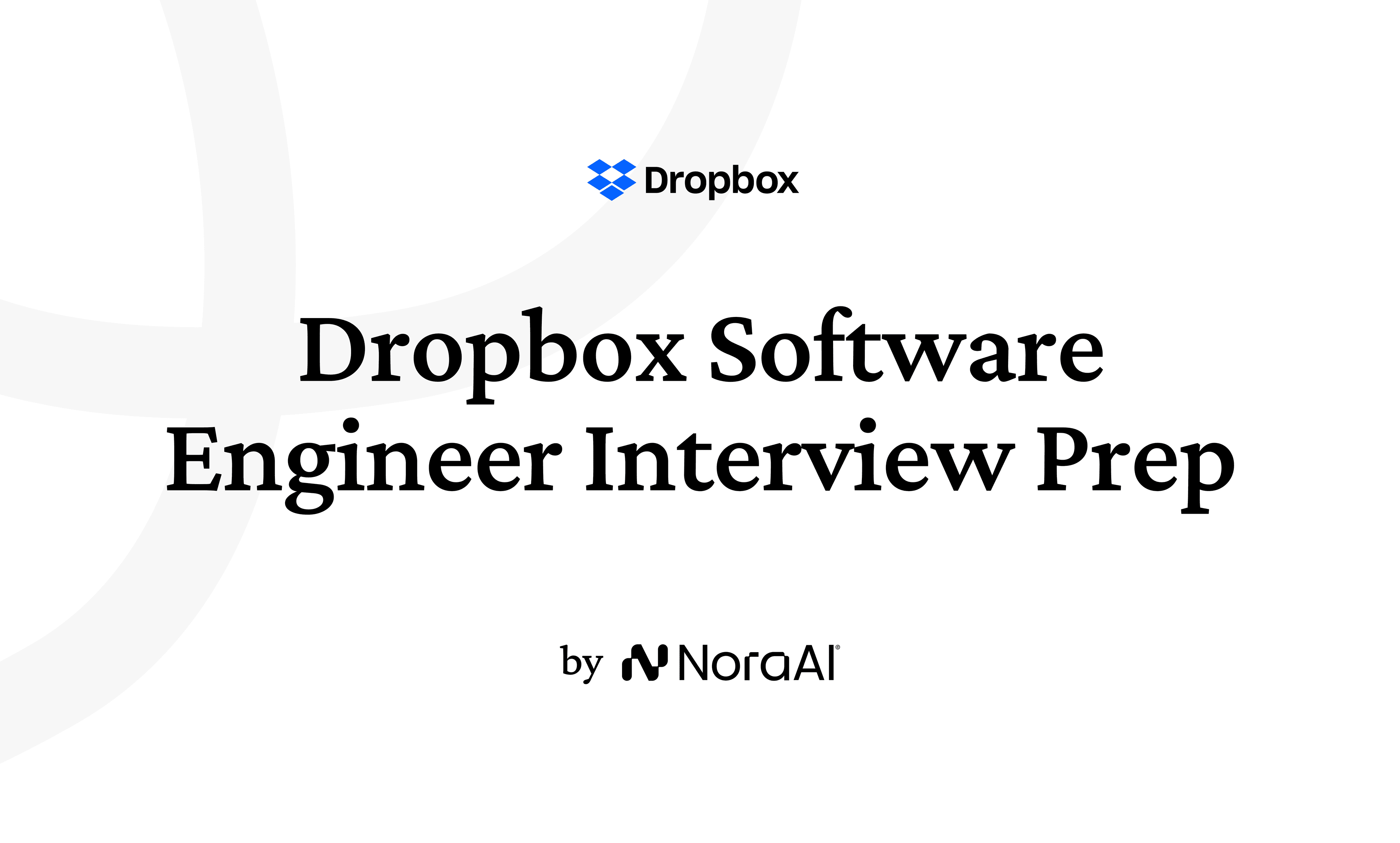 Dropbox Software Engineer Interview Logo