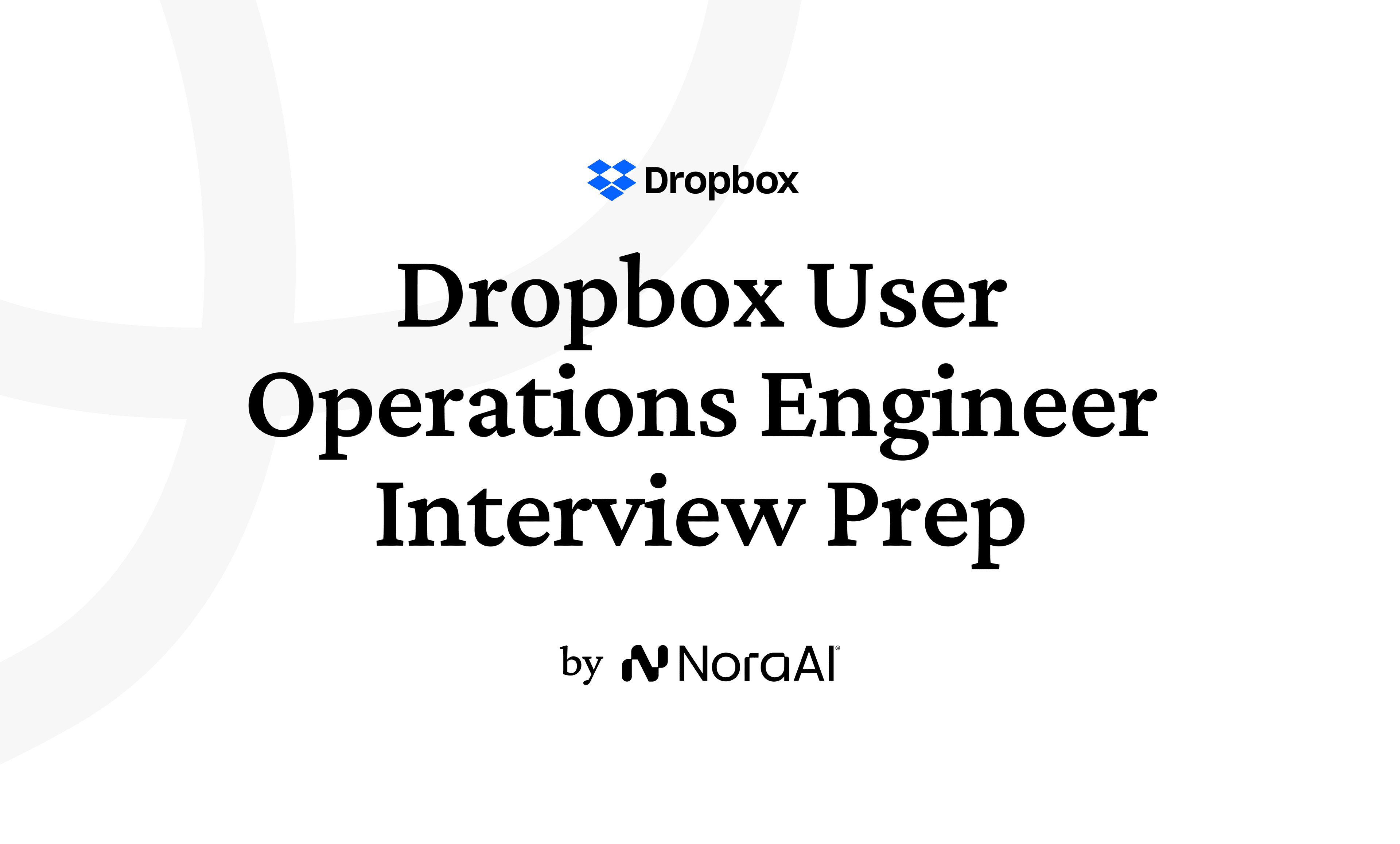 Dropbox User Operations Engineer Interview logo