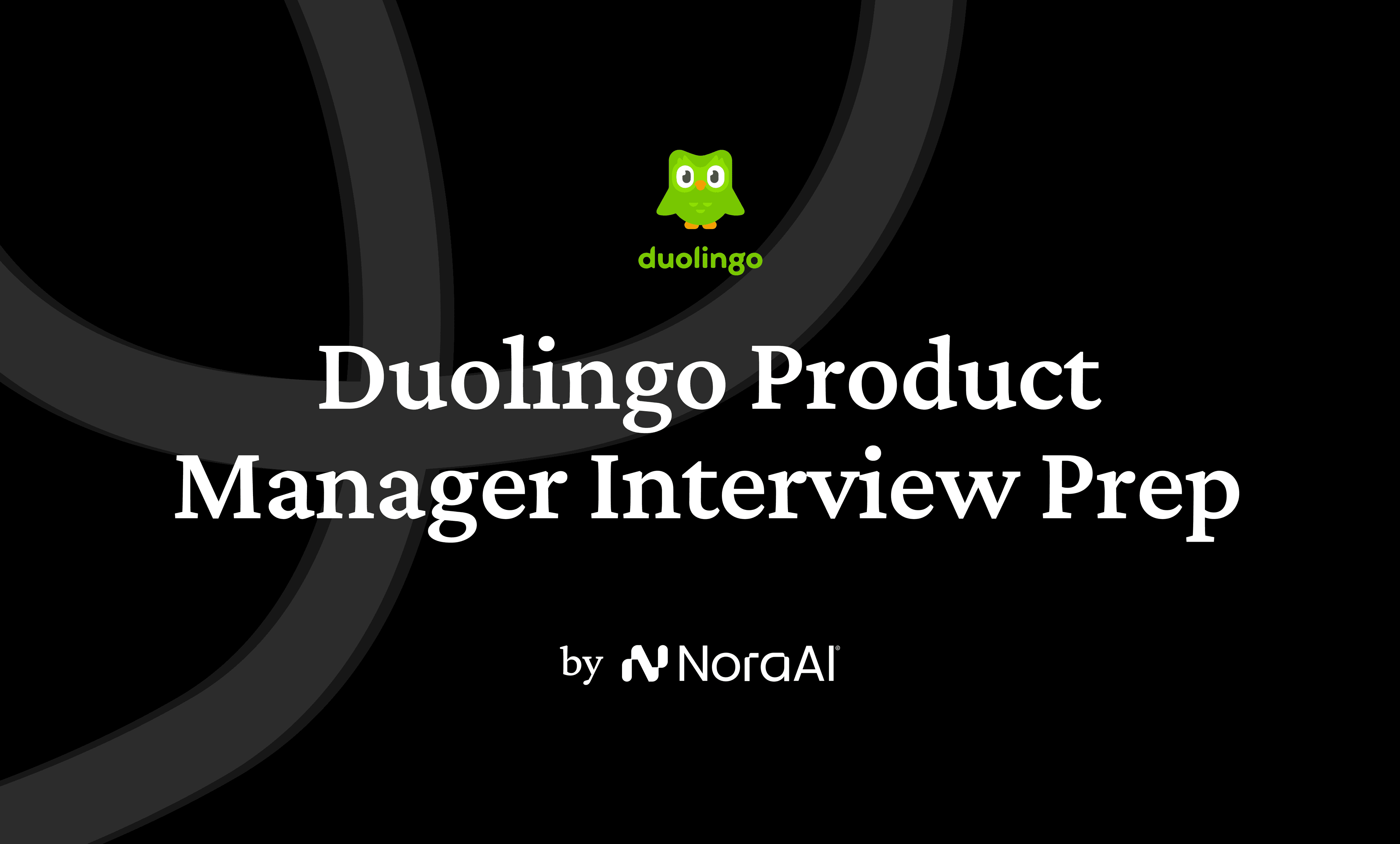 Duolingo Product Manager Interview Prep logo