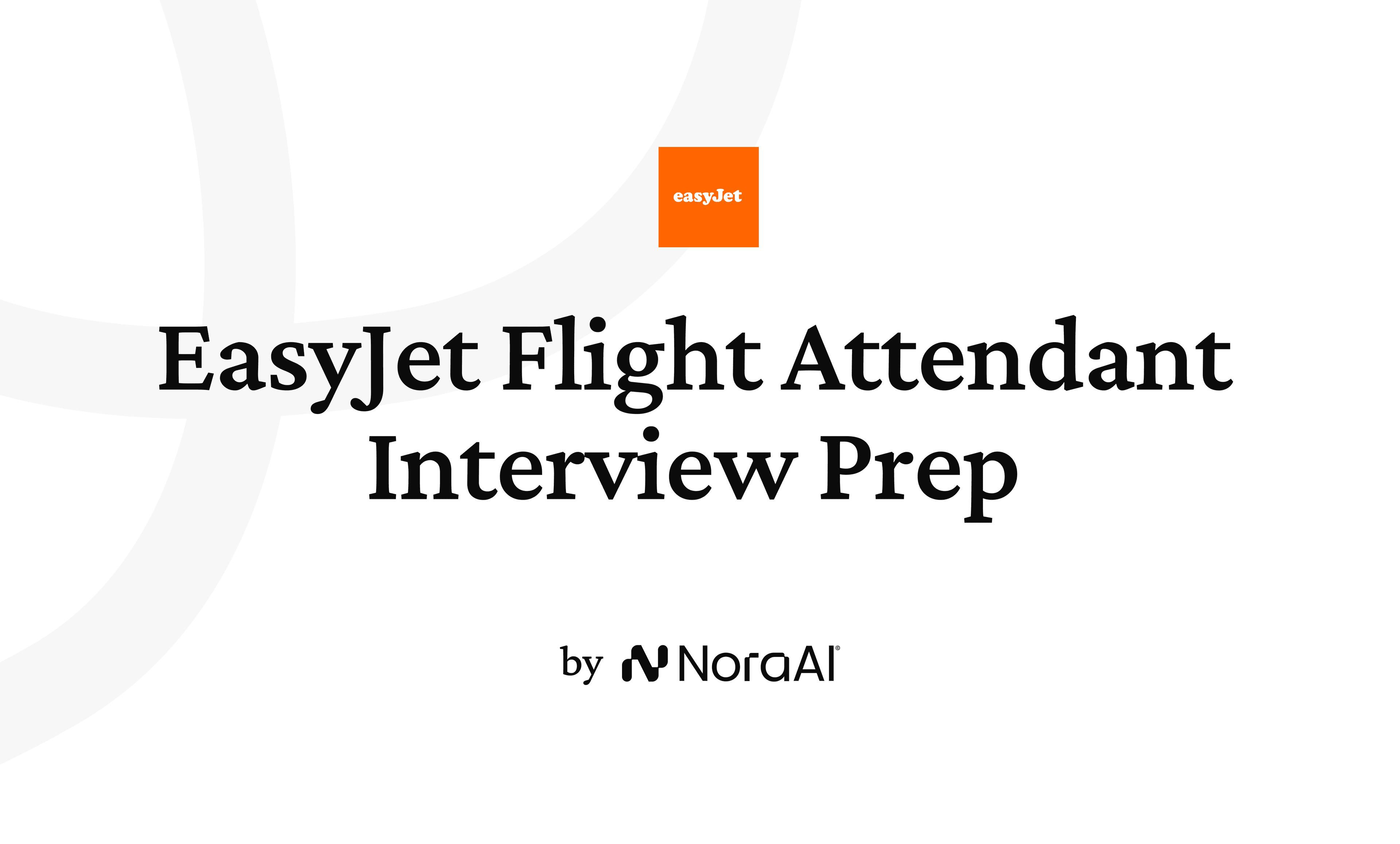EasyJet Flight Attendant Interview logo