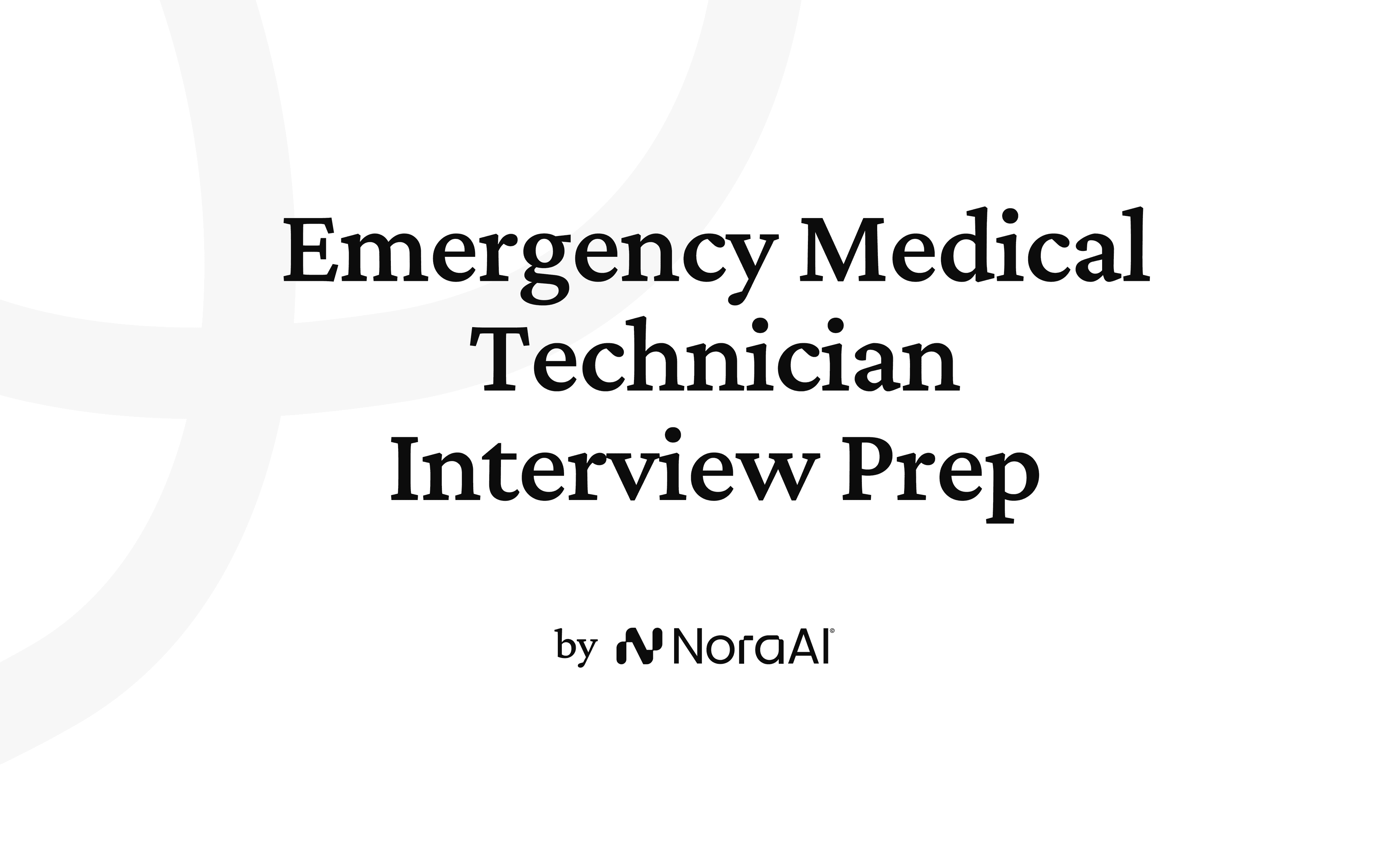 Emergency Medical Technician Interview Prep logo