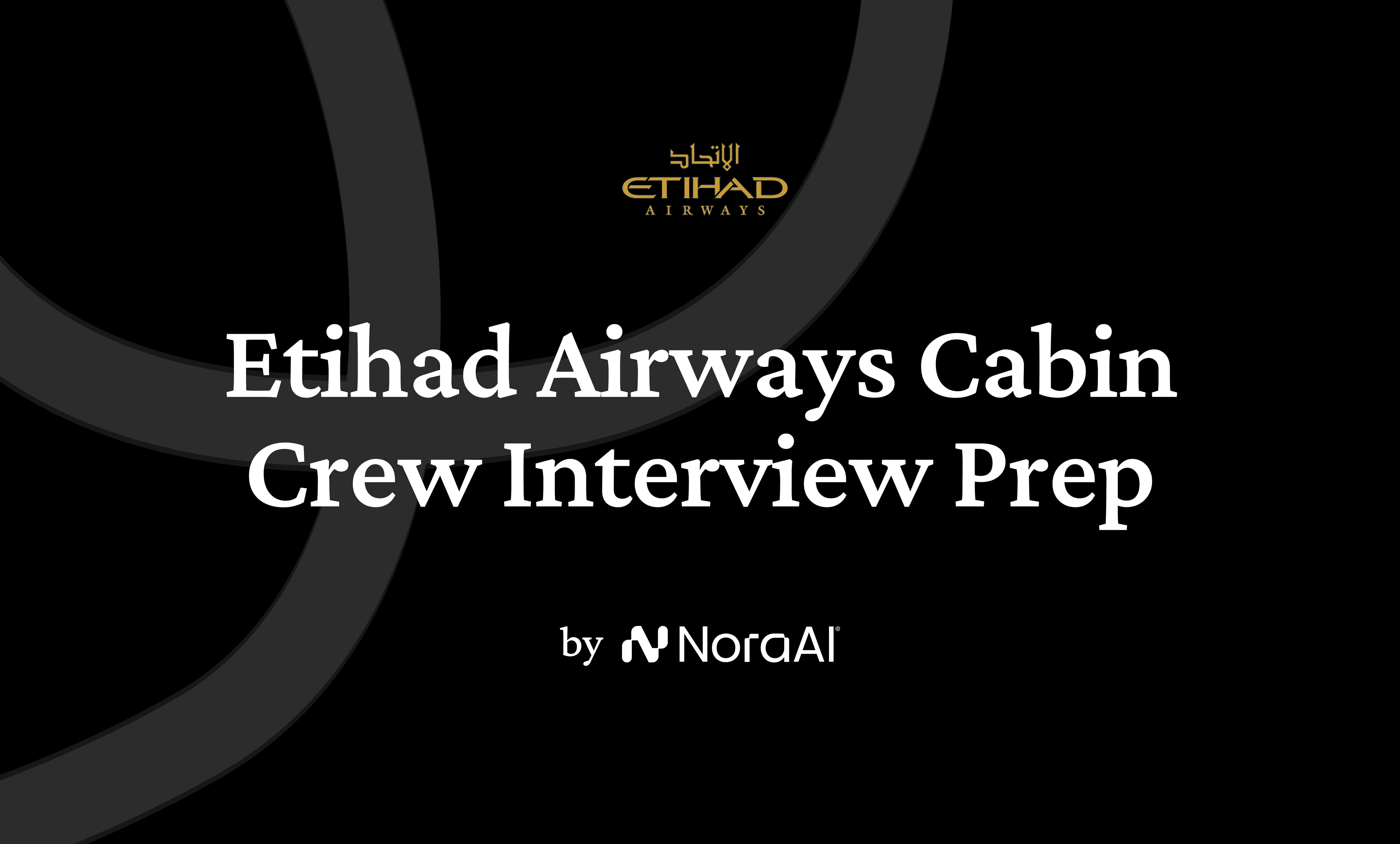 Etihad Airways Cabin Crew Interview logo