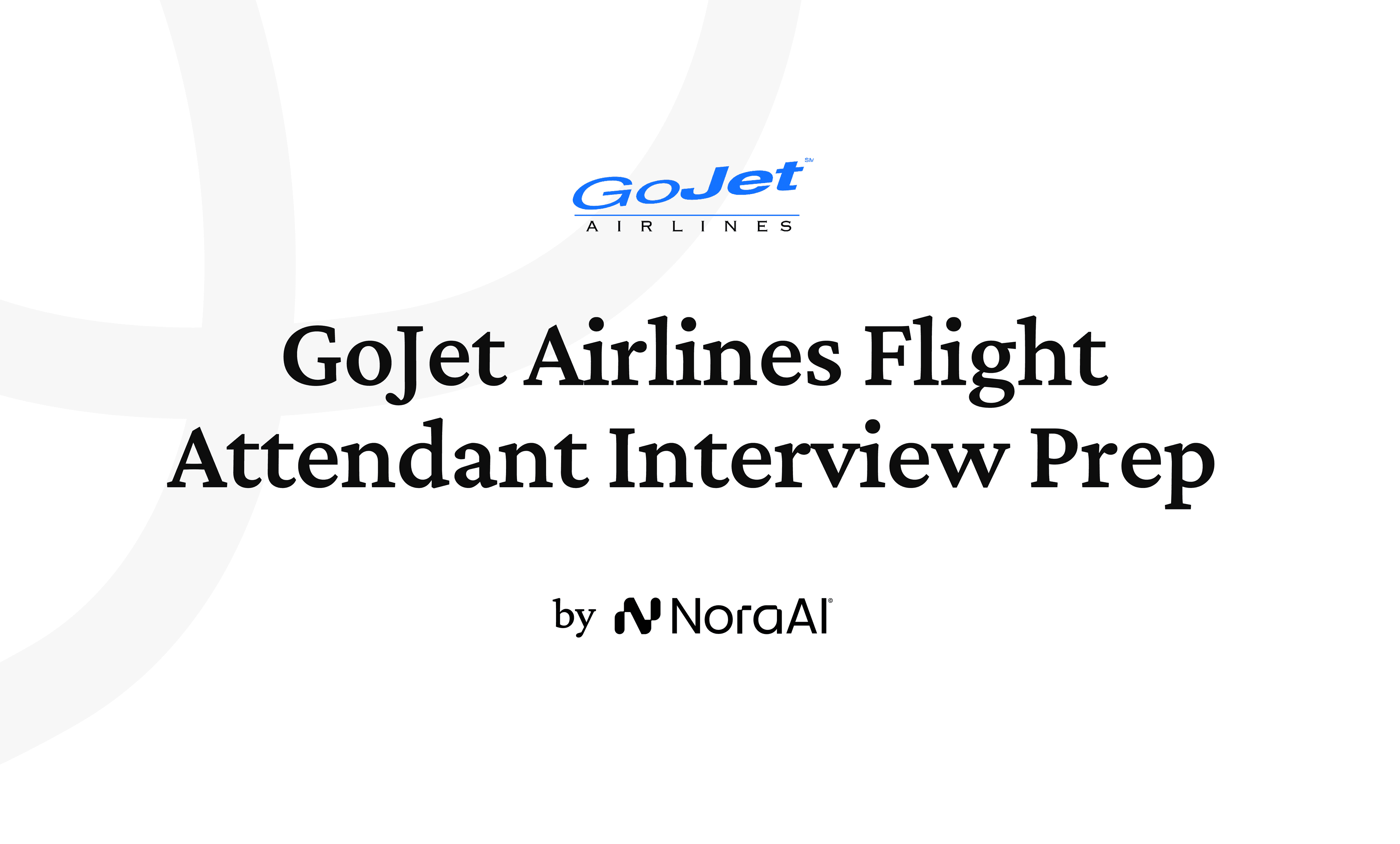 GoJet Airlines Flight Attendant Interview logo