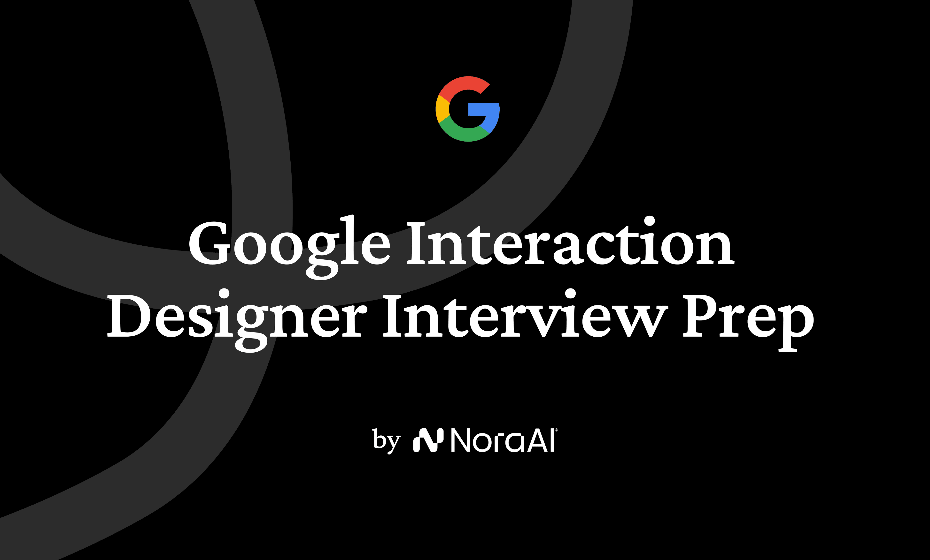 Google Interaction Designer Interview logo