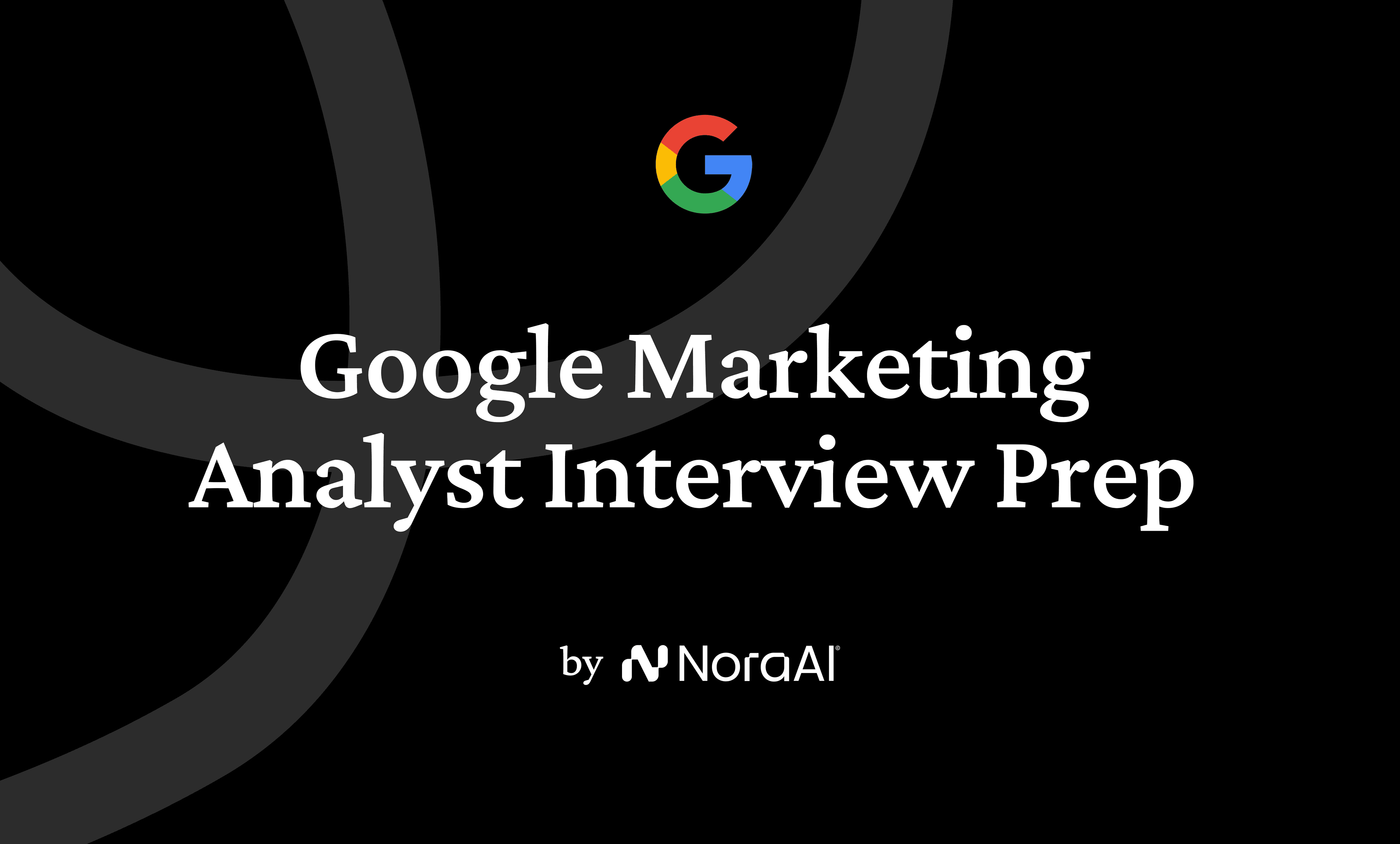 Google Marketing Analyst Interview Logo