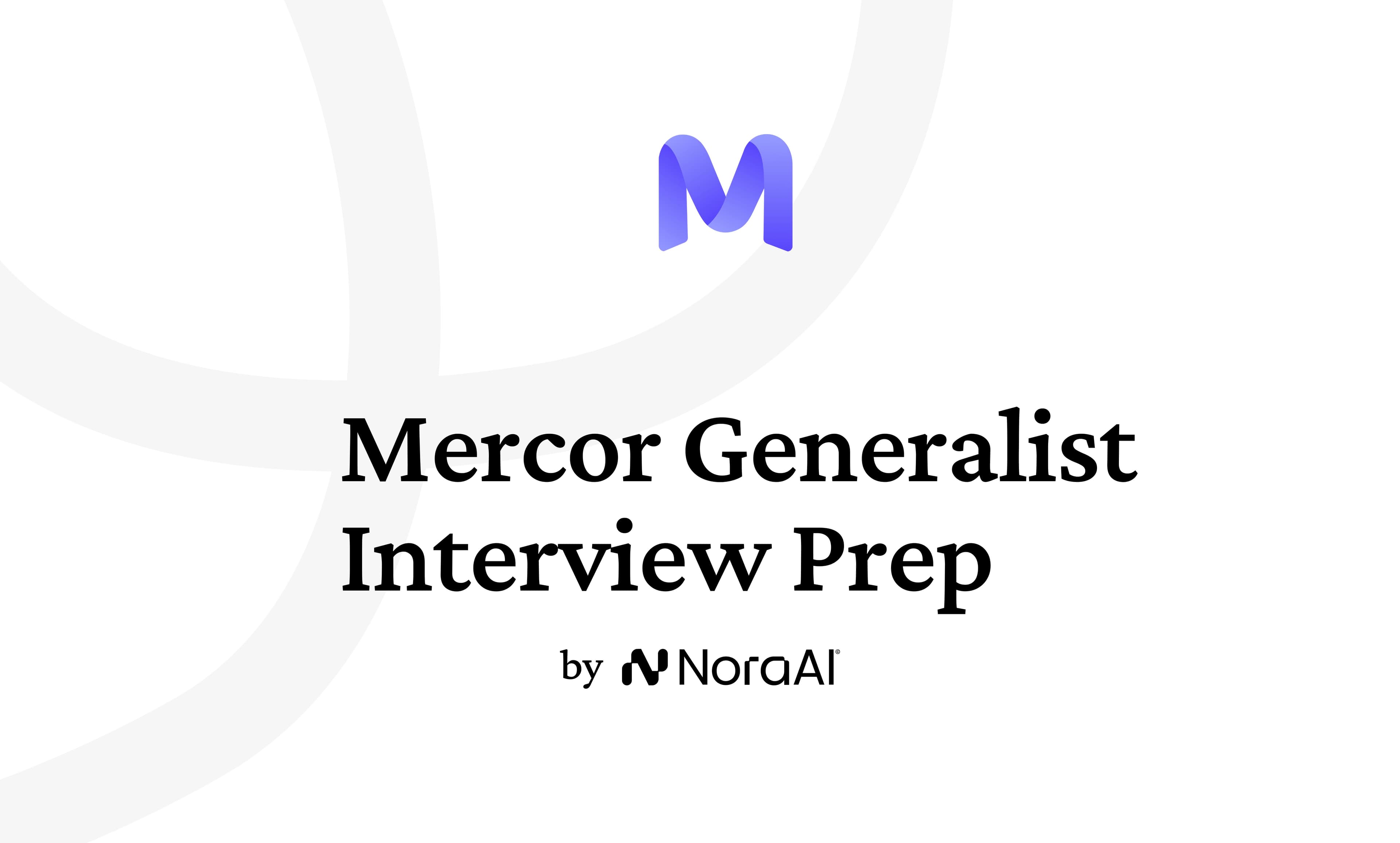 Mercor Generalist Interview: Process + Questions
