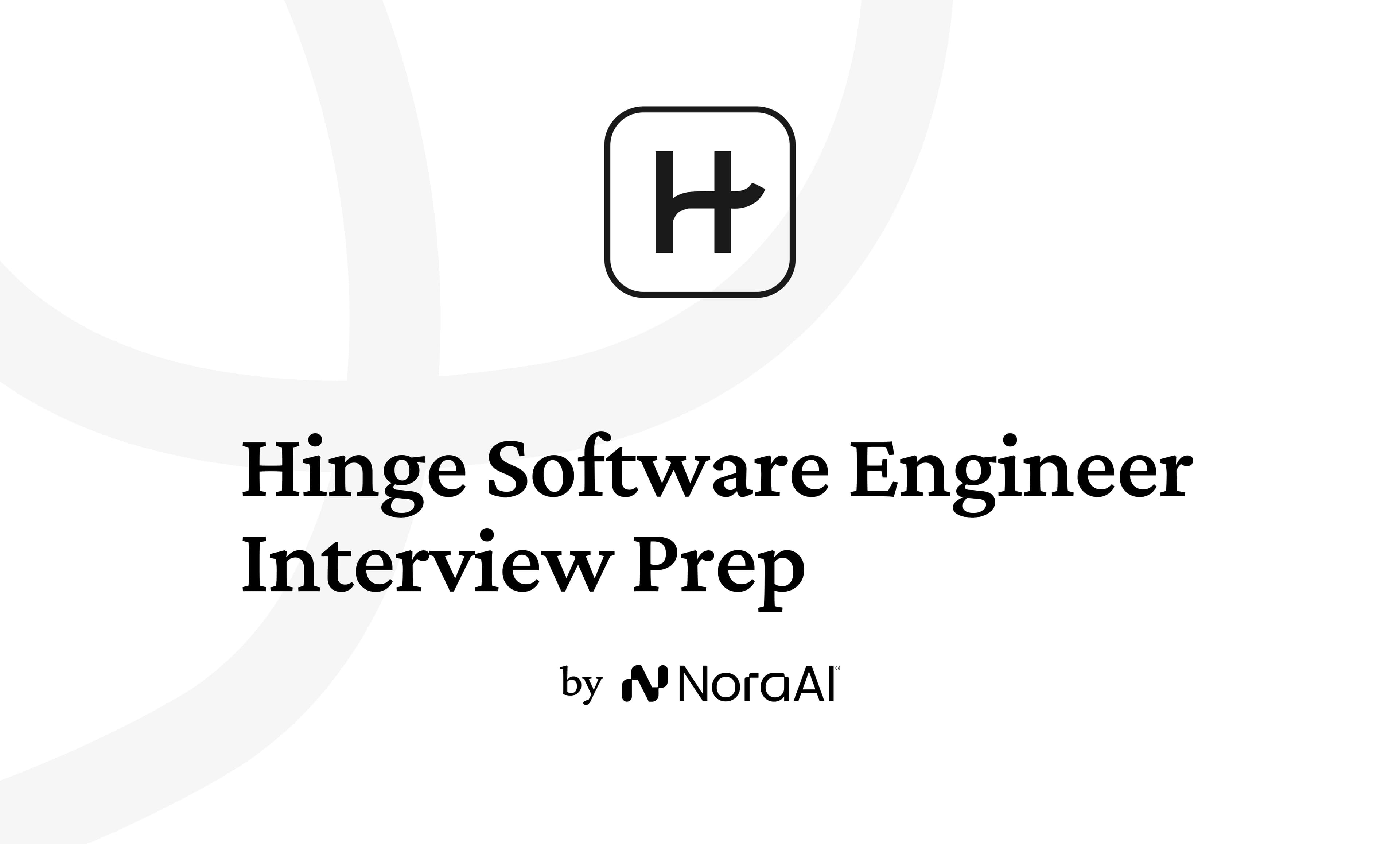 Hinge Software Engineer Interview: Process + Questions