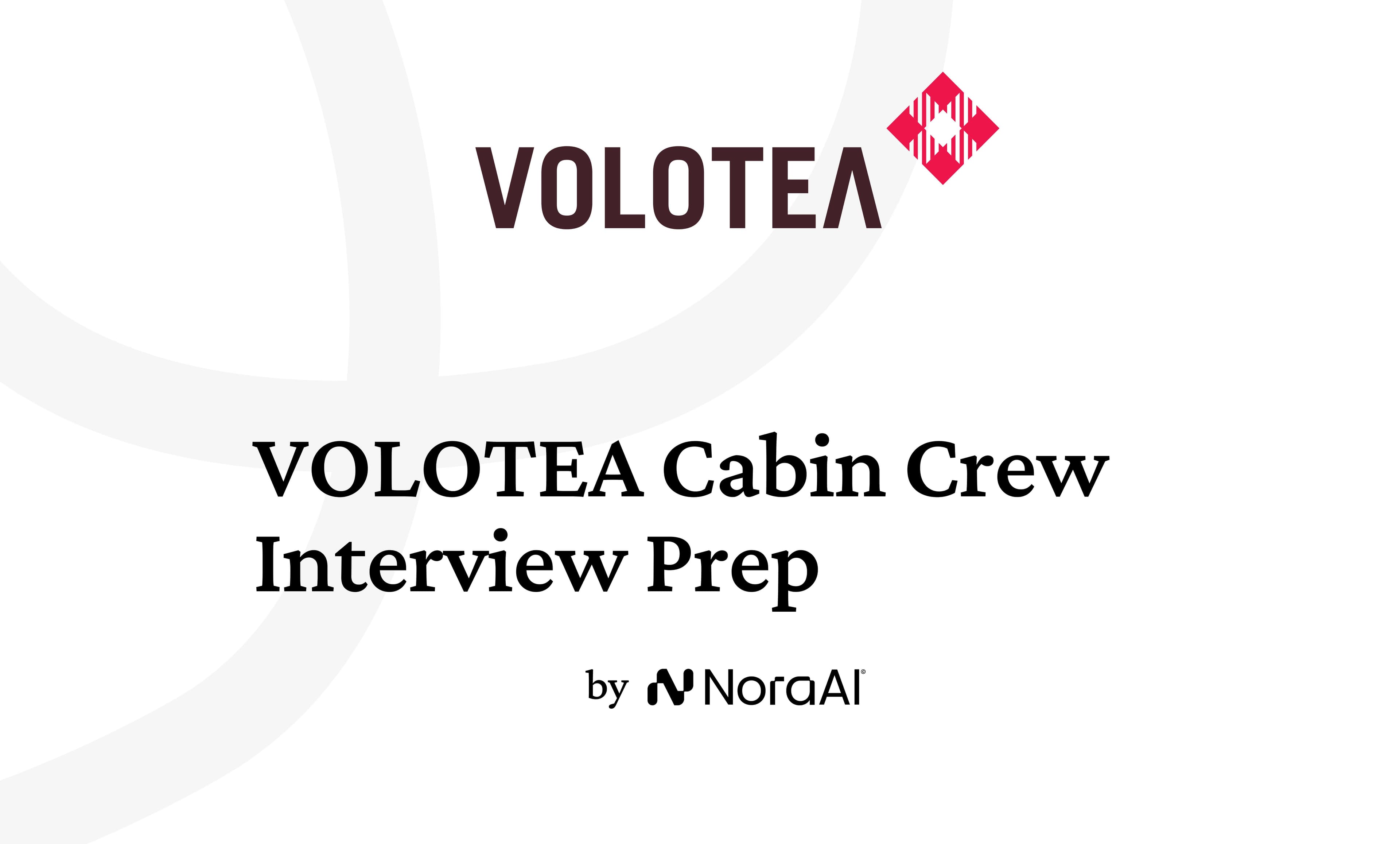 VOLOTEA Cabin Crew Interview: Process + Questions