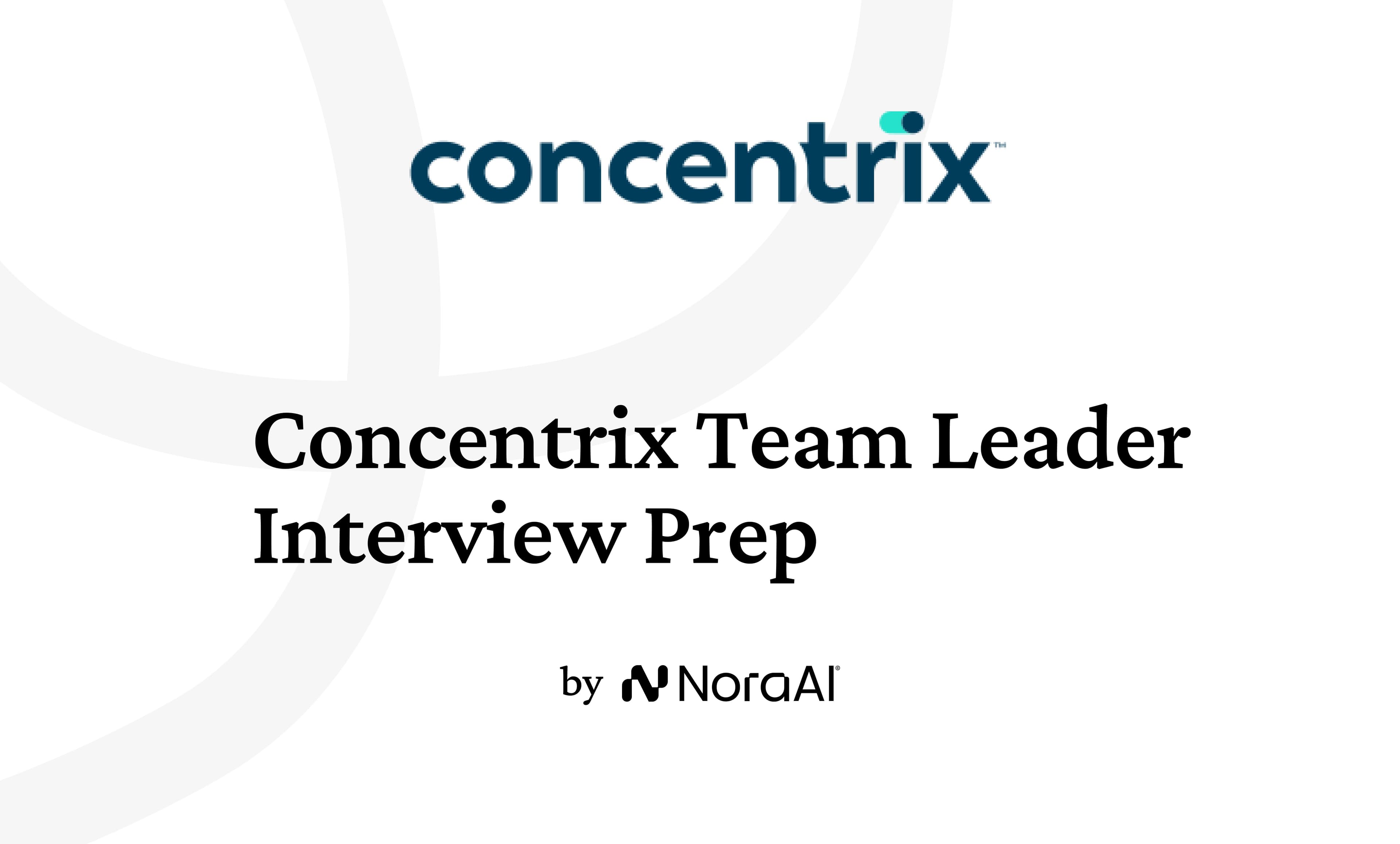 Concentrix Team Leader Interview: Process + Questions